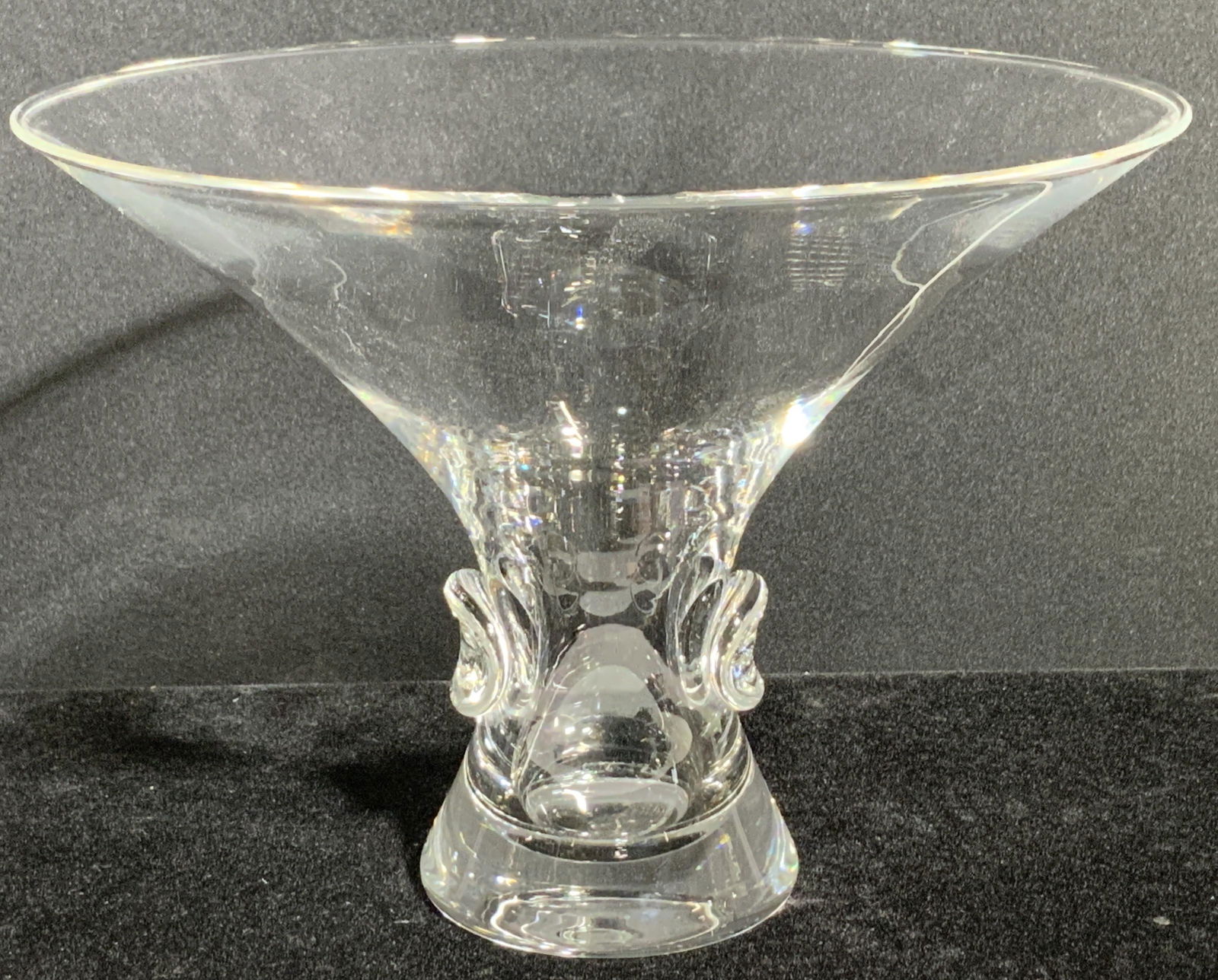 SIGNED STEUBEN MCM ‘Bouquet’ Crystal Vase (1 of 8)