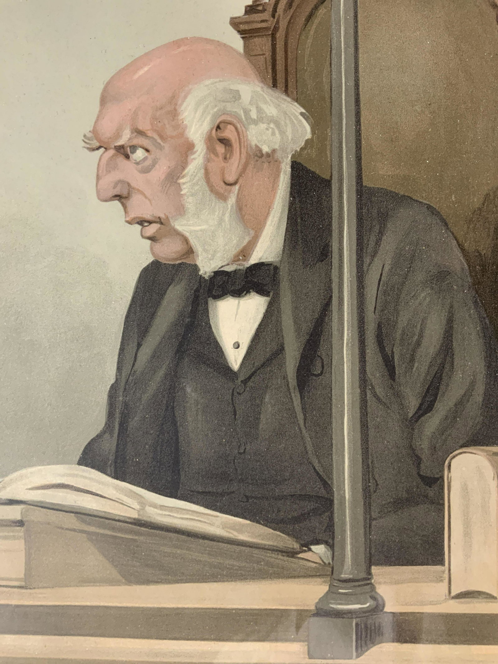 LESLIE WARD Bow Street Lithograph (1 of 10)