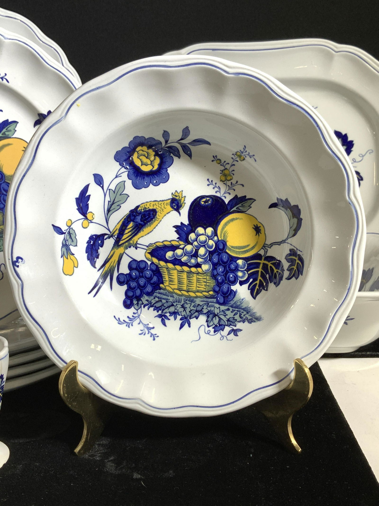 COPELAND Spode Blue Bird Partial Dinnerware Set 20 (1 of 11)
