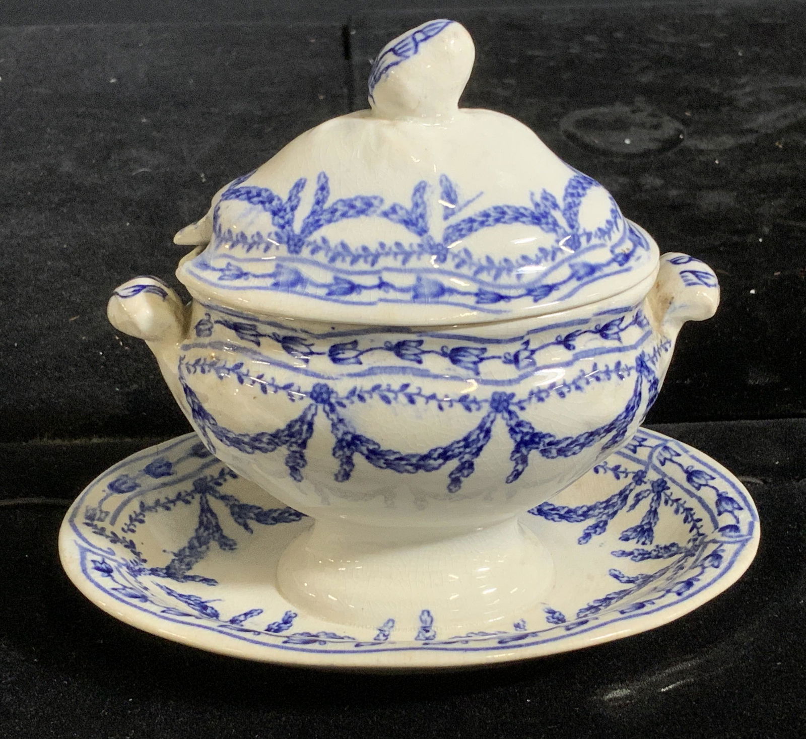 Johnson Brothers Miniature Sugar Bowl, c1900 (1 of 8)