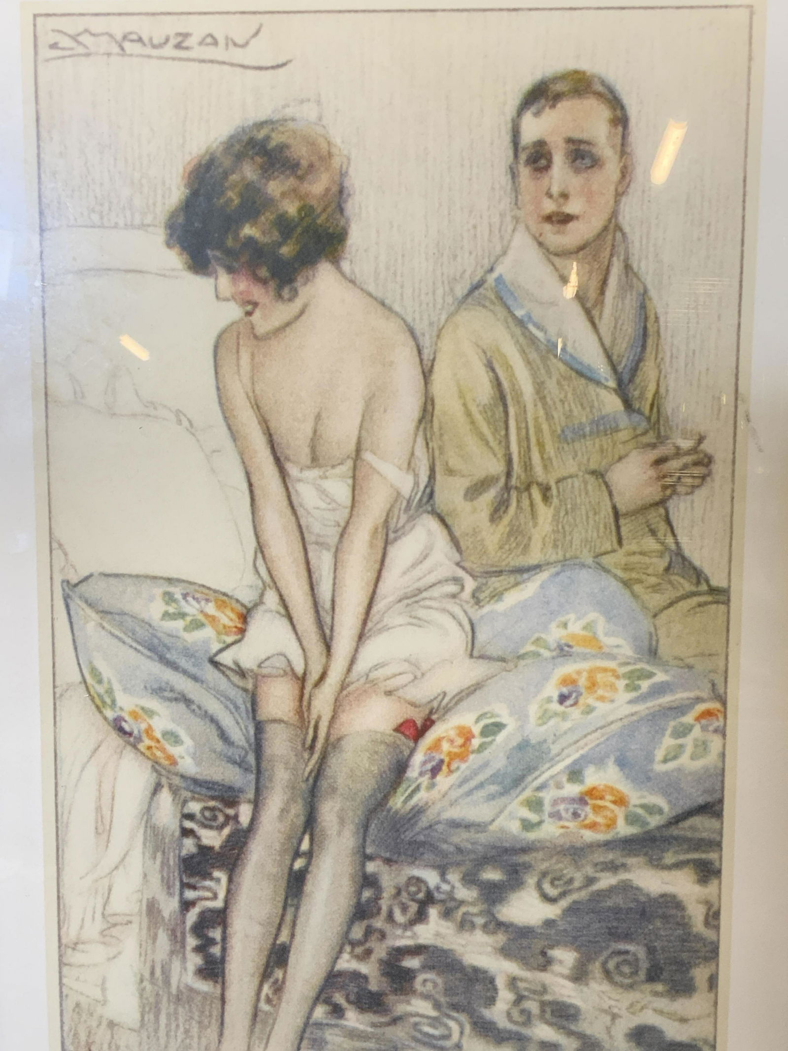 ACHILLE MAUZAN Offset Lithograph Artwork (1 of 10)