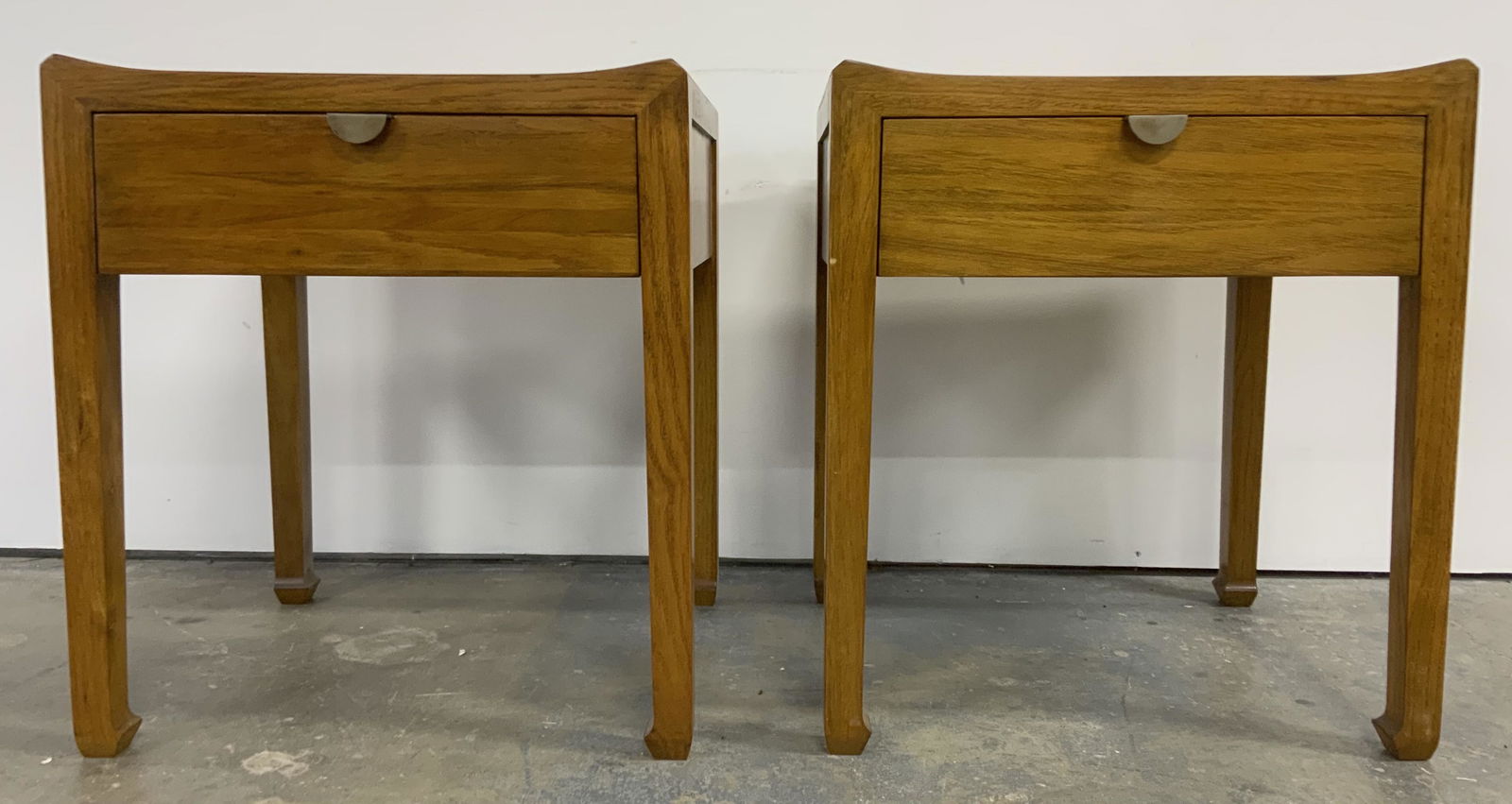 Pair MARIA YEE Wooden End Tables (1 of 14)