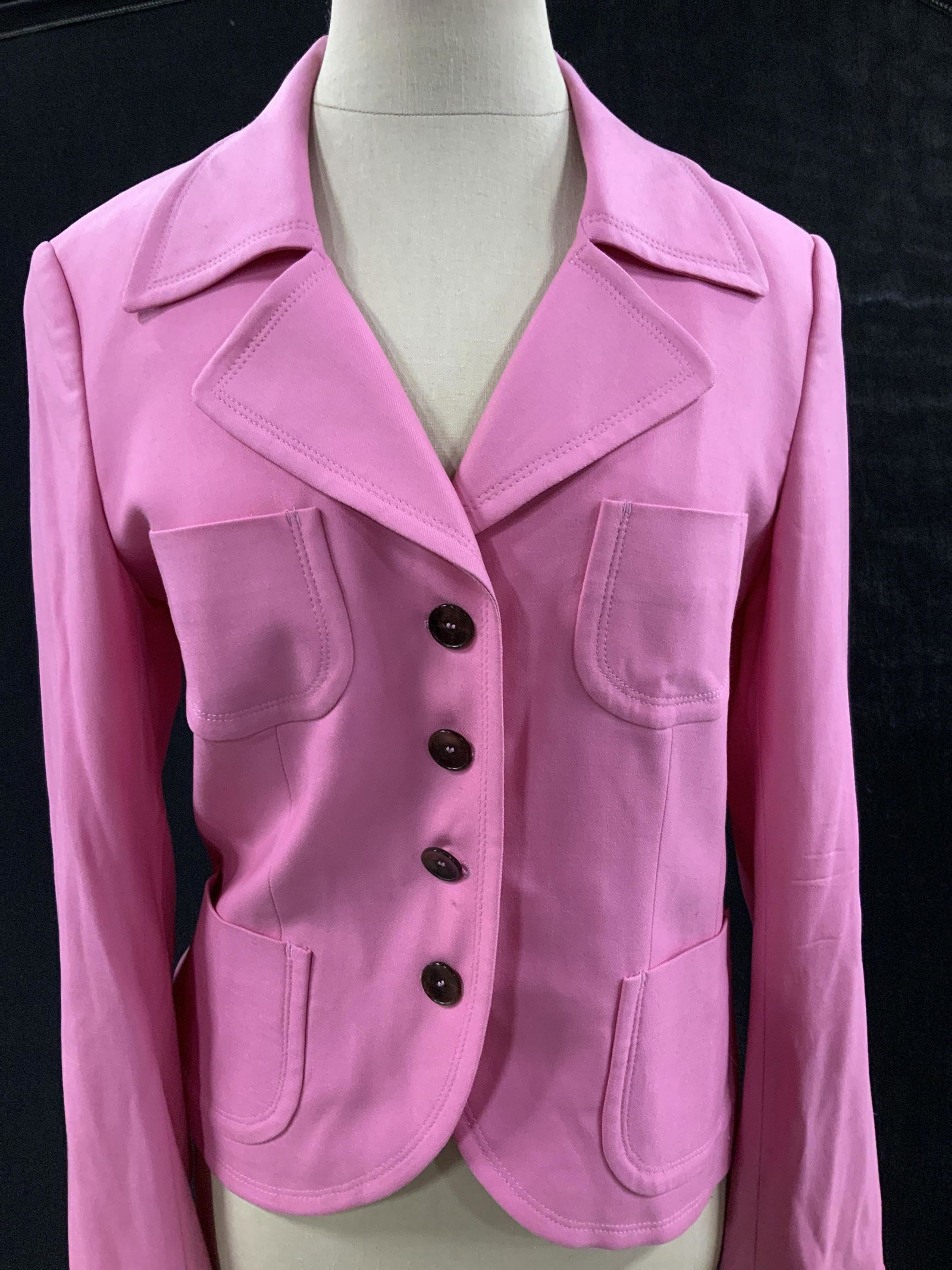RENÉ LEZARD PINK CASHMERE BLAZER, Germany (1 of 9)