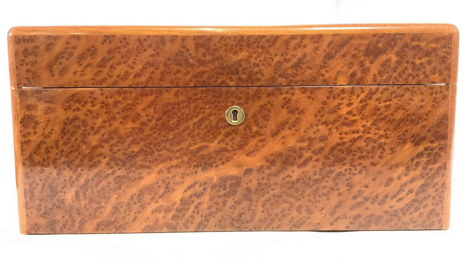 Inlaid Wooden Marquetry Keepsake Box (1 of 10)