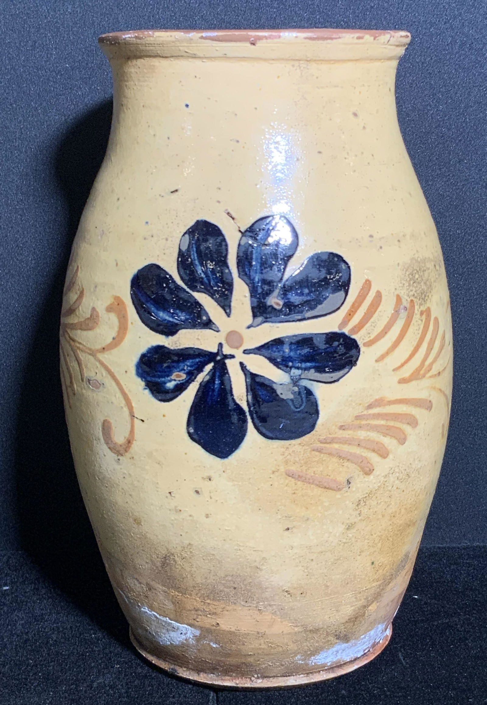 Handmade Antique Collectible French Ceramic Vessel (1 of 10)