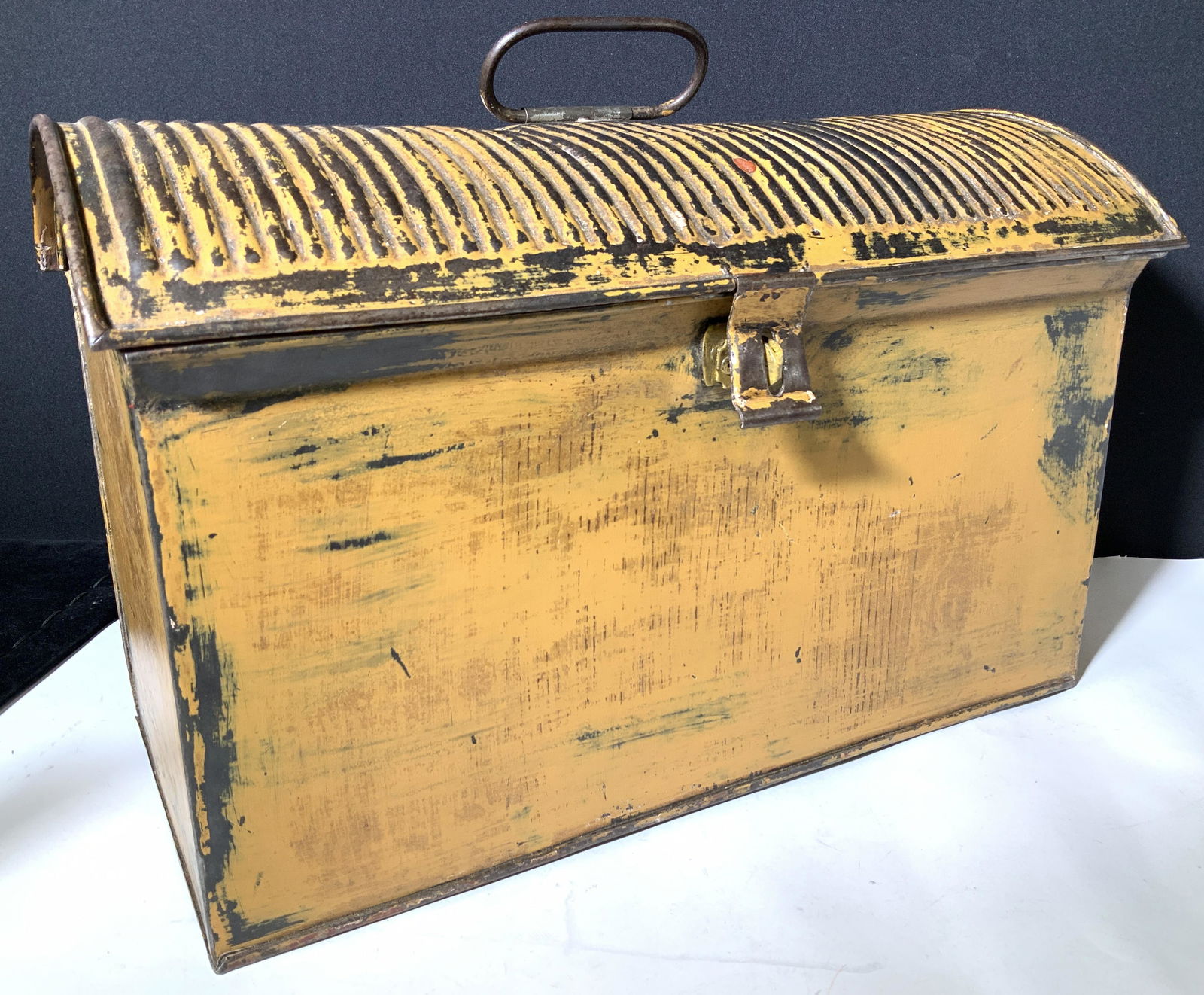 Antique Jones Bros. & Co Toleware Keepsake Box (1 of 10)