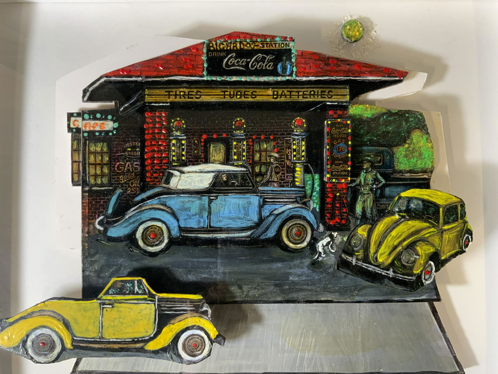 MARLIS Signed 3D Mixed Media Artwork (1 of 10)