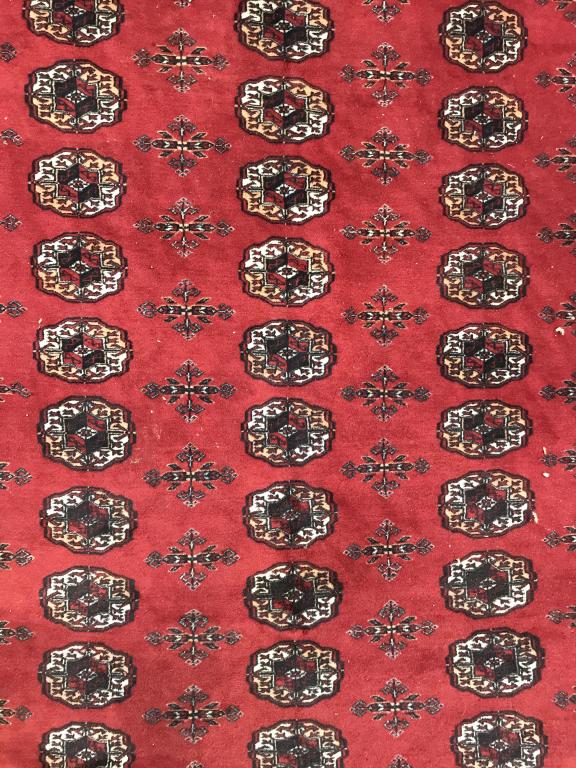 Vintage Handmade BOKHARA Wool Rug (1 of 9)