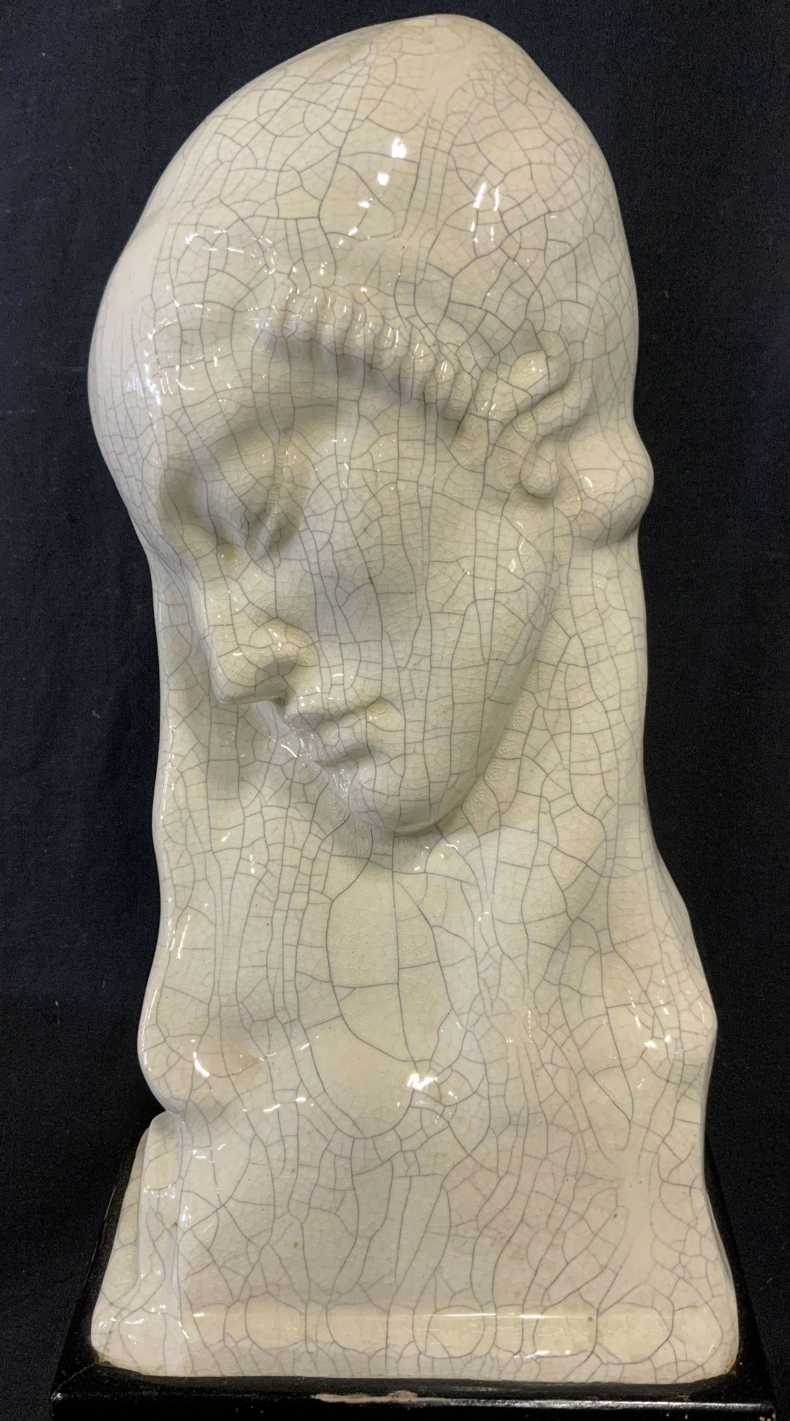 Art Deco Glazed Ceramic Sculpture (1 of 12)