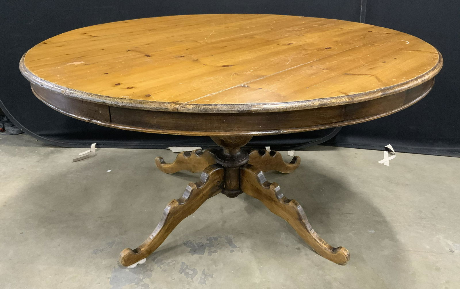 Antique Wooden Dining Table (1 of 14)