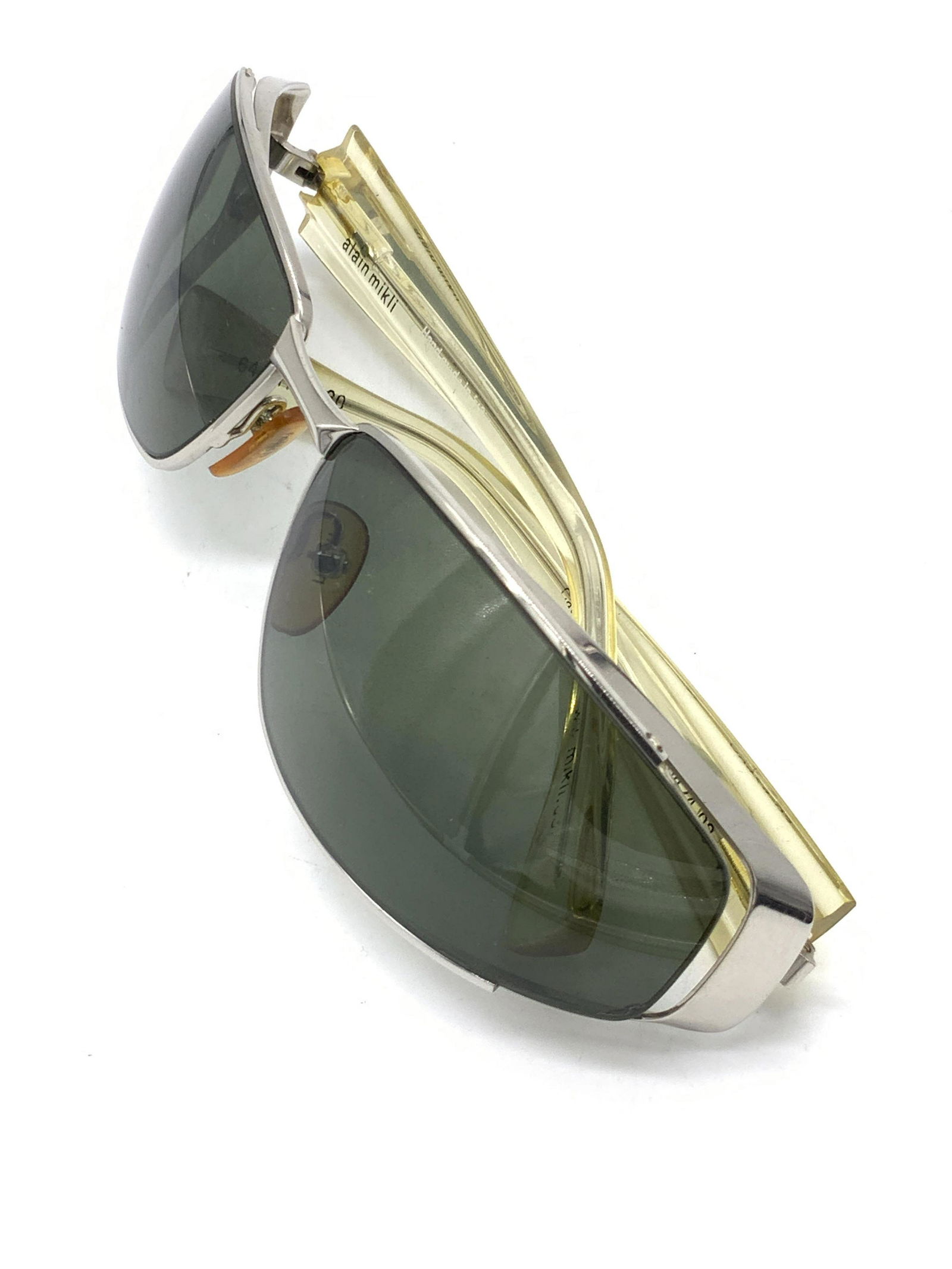 ALAIN MIKLI Signed Handmade Sunglasses W/ Case (1 of 20)