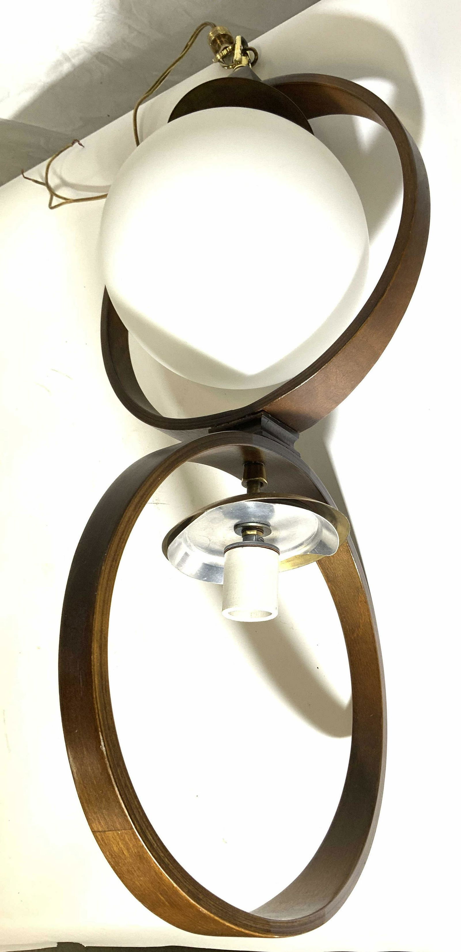 Vintage Danish Modern Pendant Swag Lamp (1 of 10)