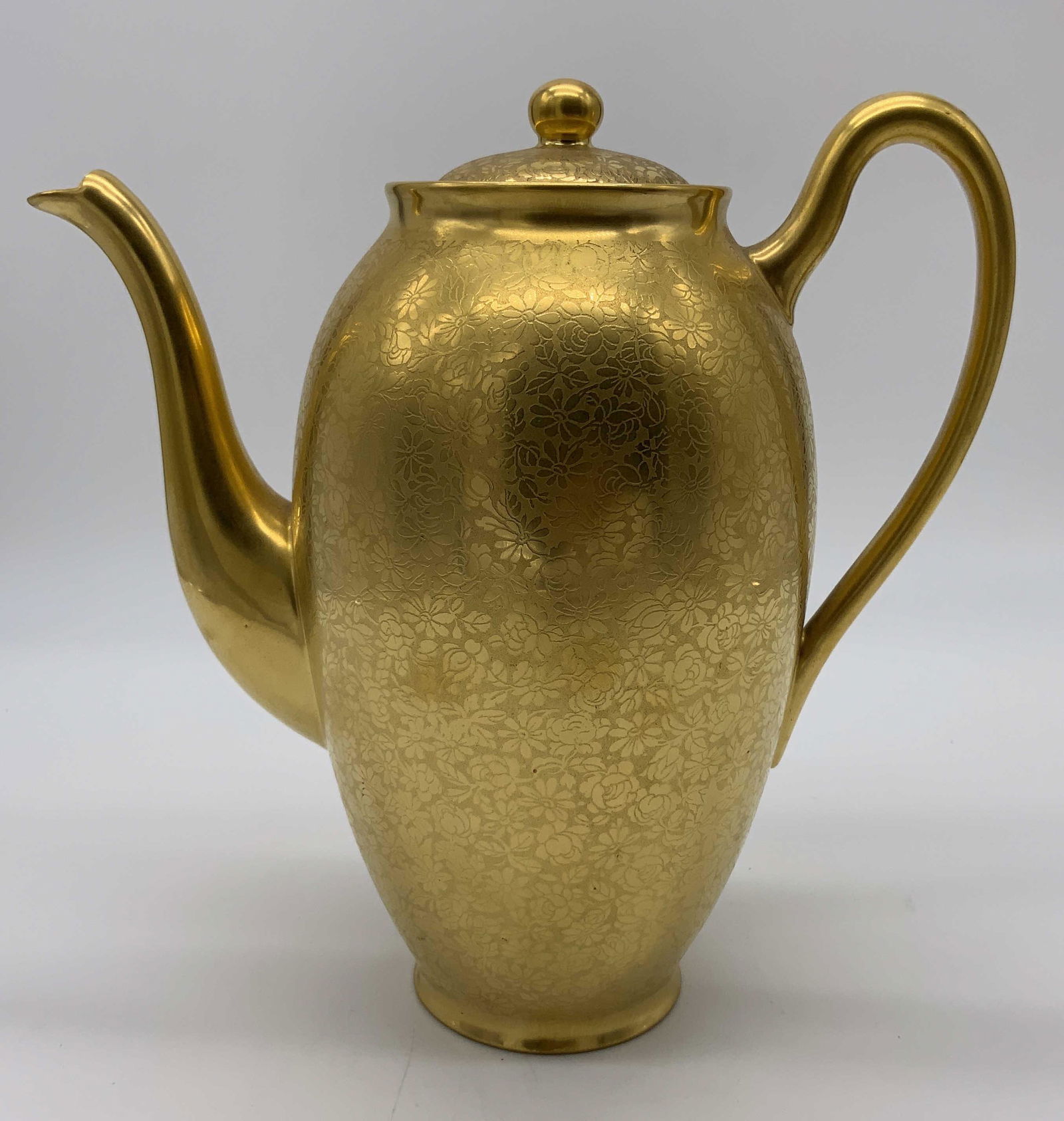 Vintage PICKARD Gilt China Teapot (1 of 9)