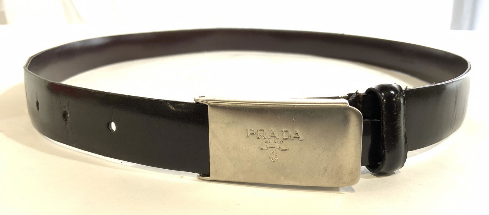 PRADA MILANO Women’s Leather Belt (1 of 10)