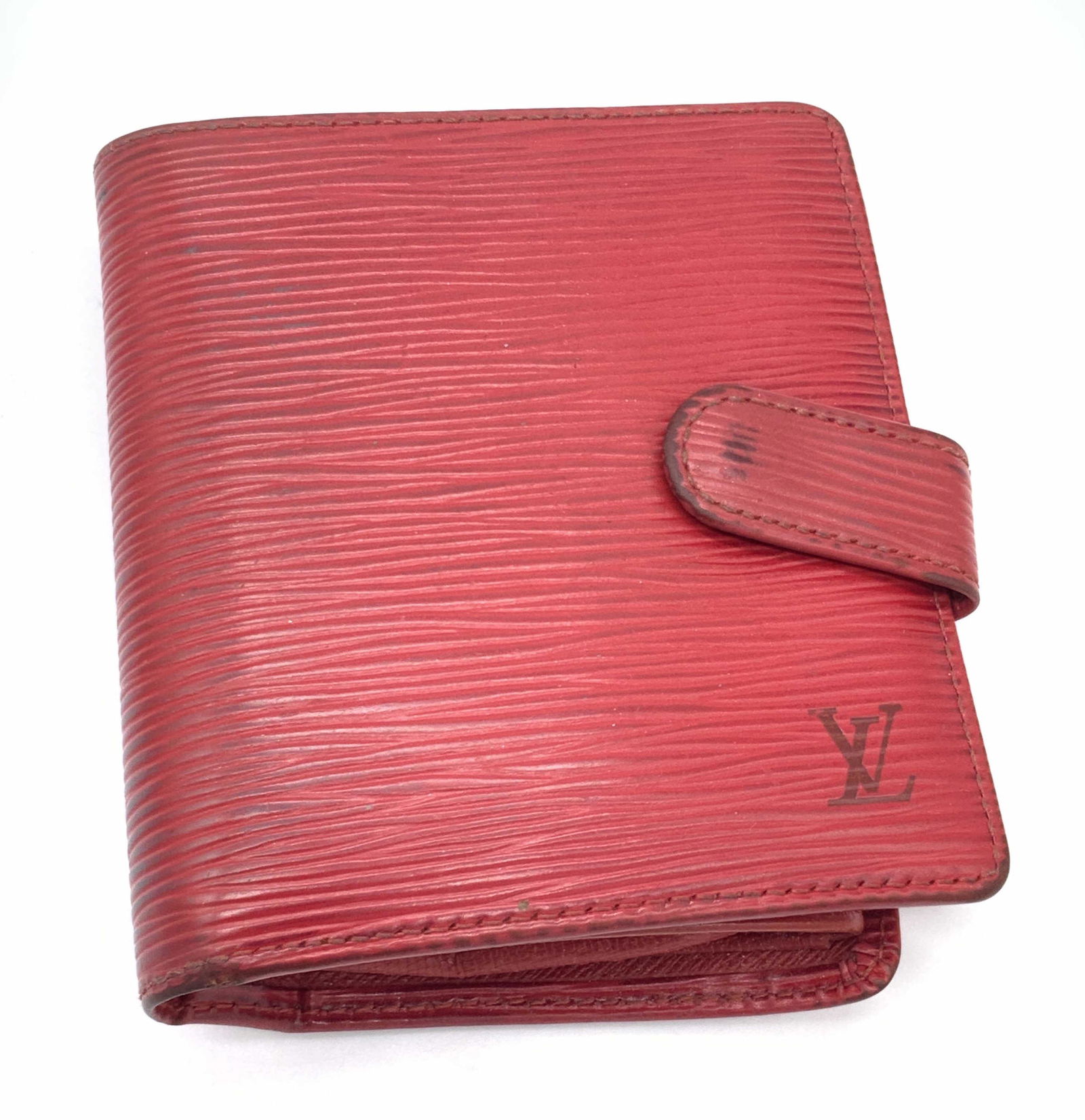 Vintage Lux LOUIS VUITTON Red Epi Bifold Wallet (1 of 19)