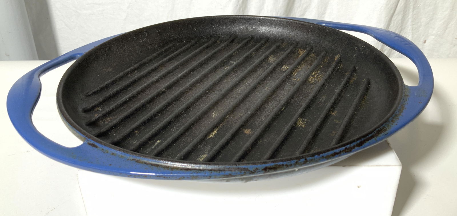 Vintage Le CREUSET Enamel Stovetop Grill, France (1 of 8)