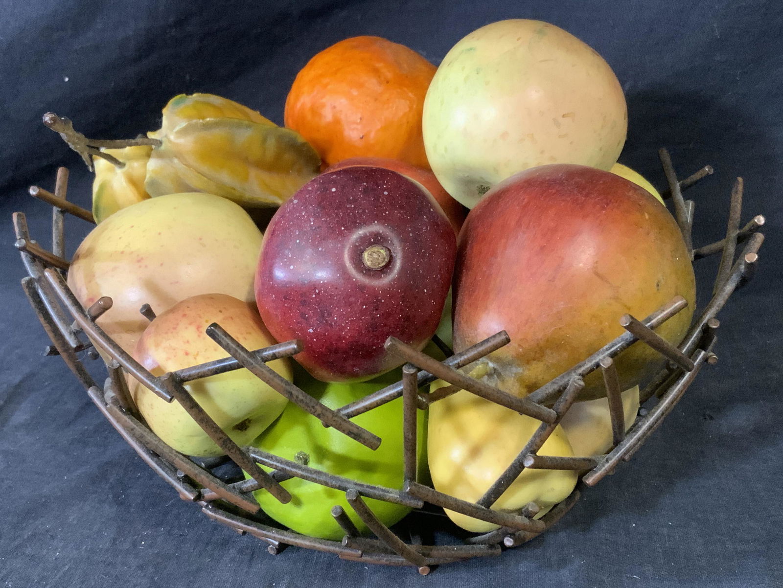 Decorative Metal Fruit Basket (1 of 5)