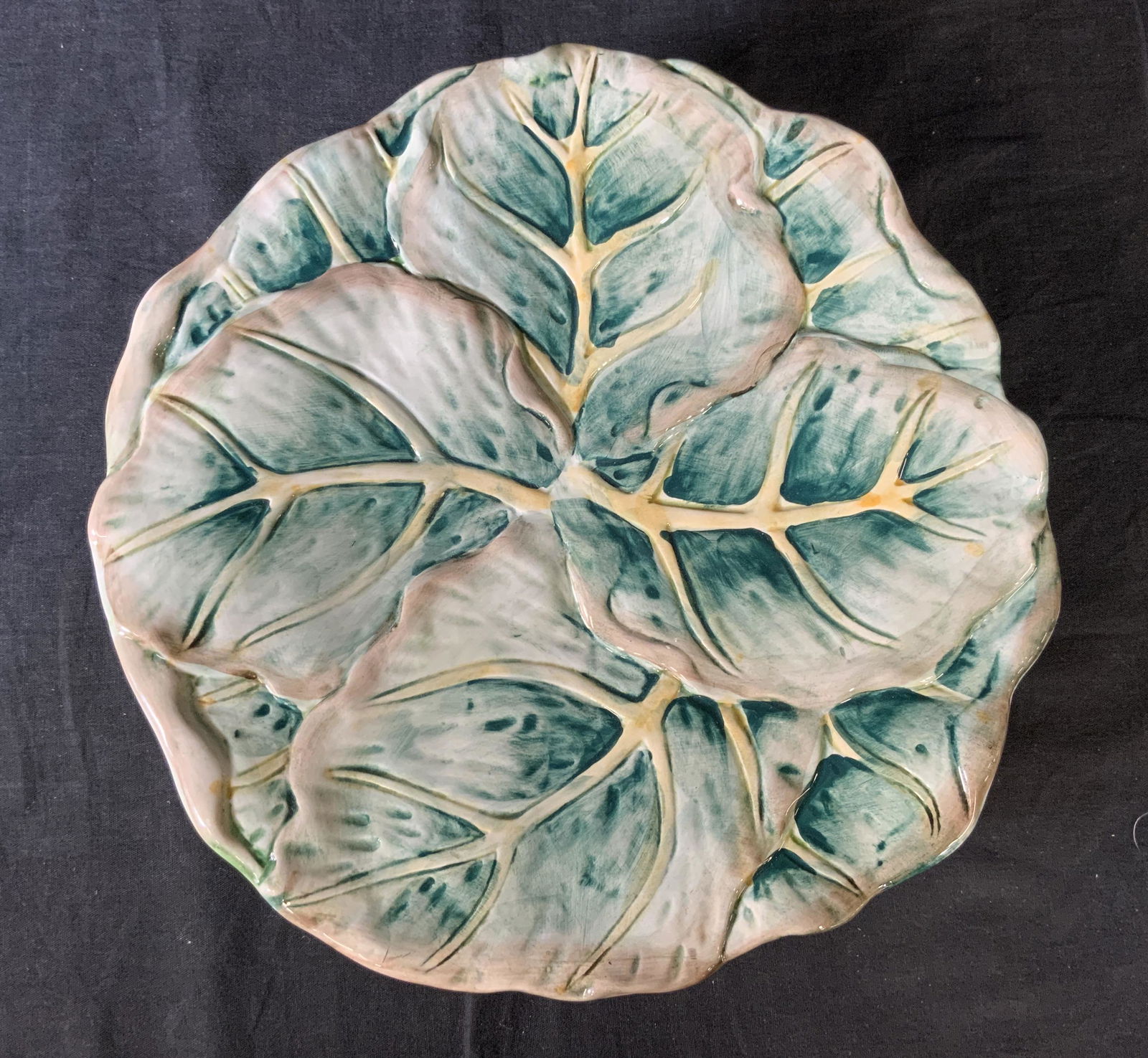 CBK Majolica Cake Stand (1 of 6)