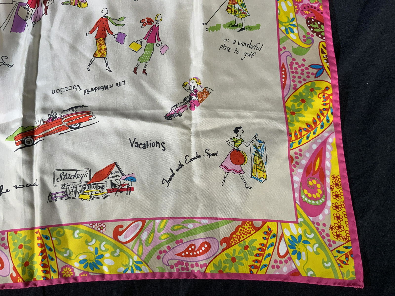 ESCADA SPORT Silk Shawl (1 of 6)