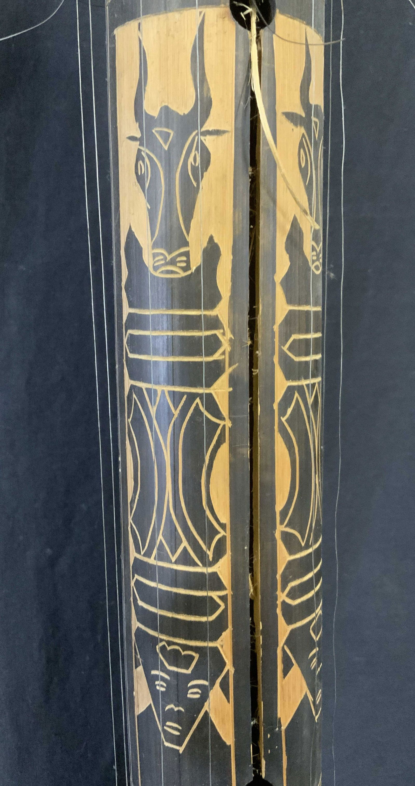 Vintage Wooden Valiha Zither (1 of 8)