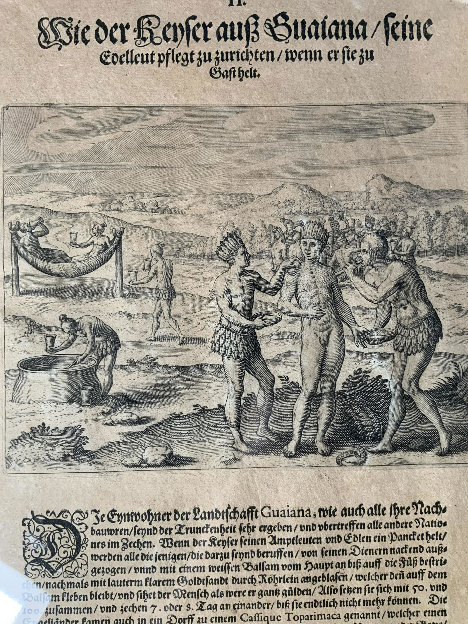 THEODOR DE BRY Early Americas Engraving (1 of 6)