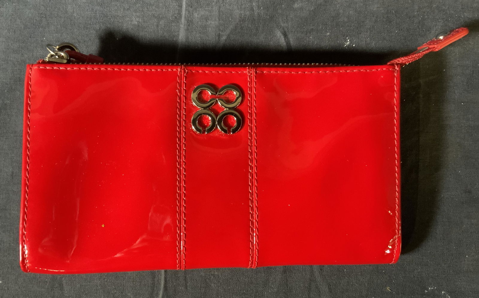 COACH Patent Leather Wristlet (1 of 8)