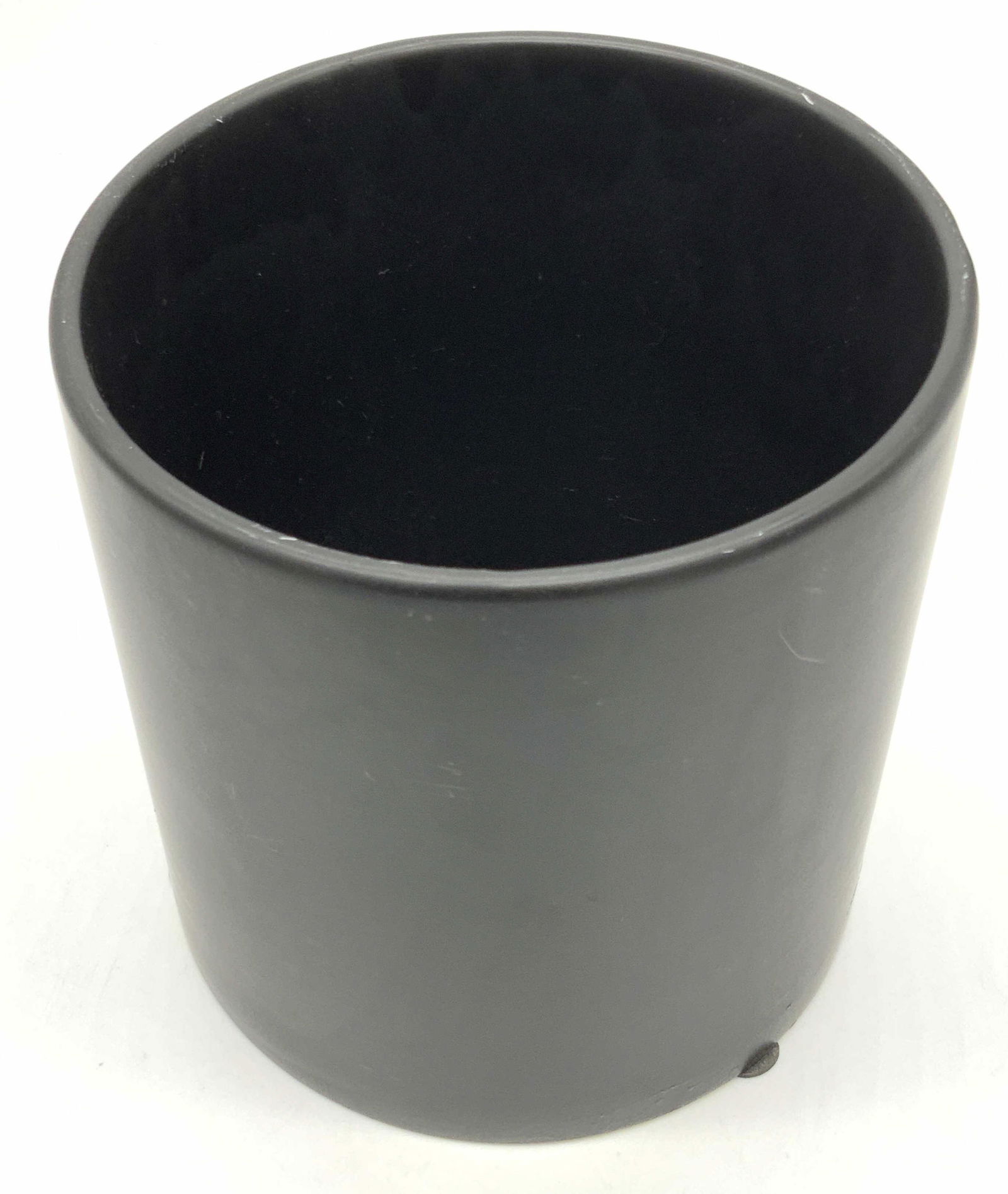 Matte Black Ceramic Tabletop Planter (1 of 9)