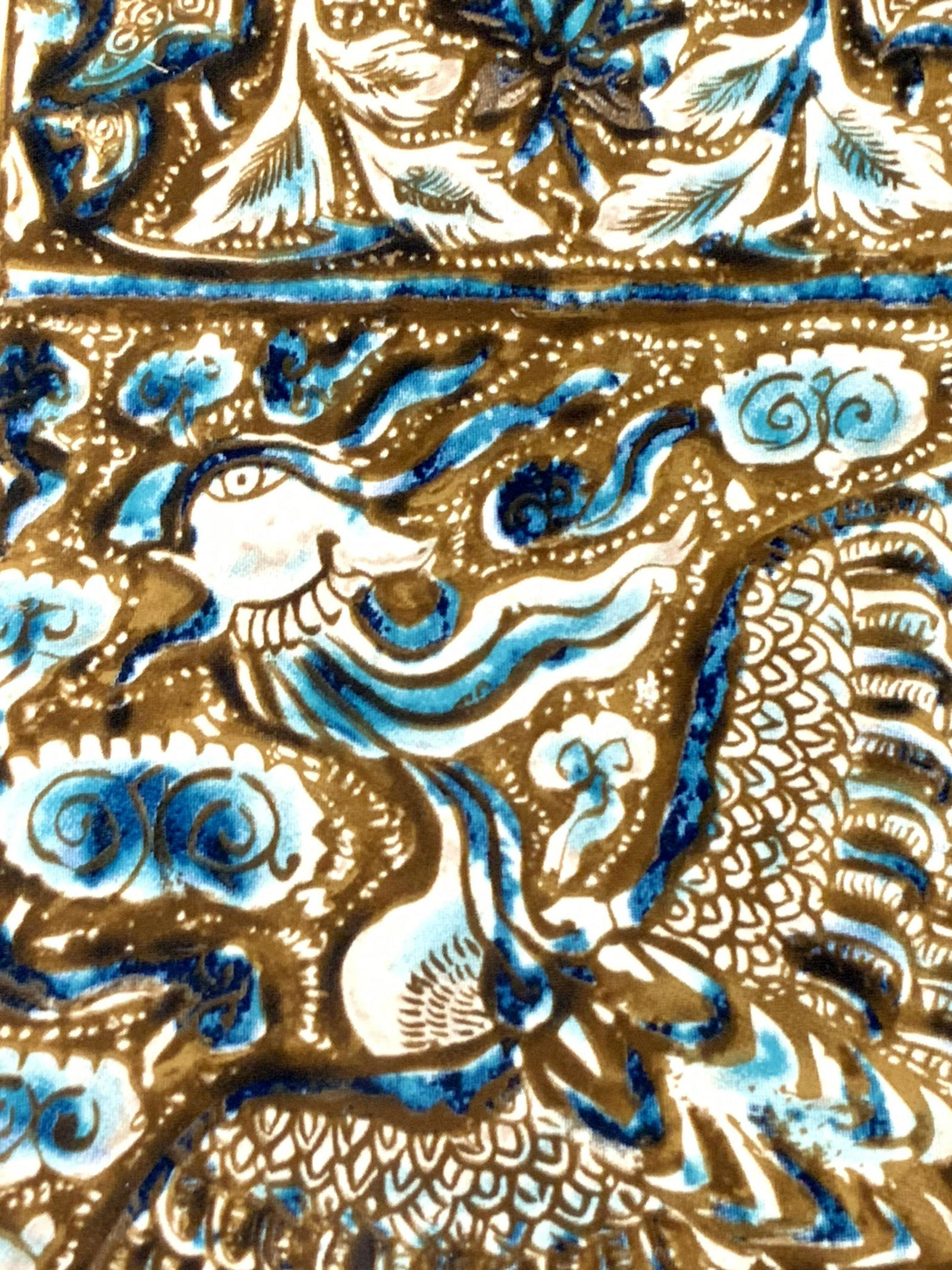 MMA Signed Bird Motif Ceramic Glazed Tile (1 of 9)