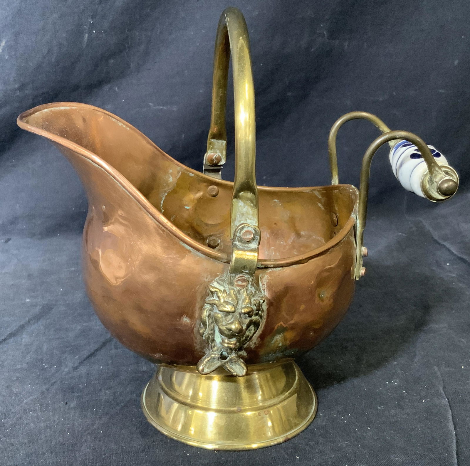 Copper Coal Scuttle (1 of 7)