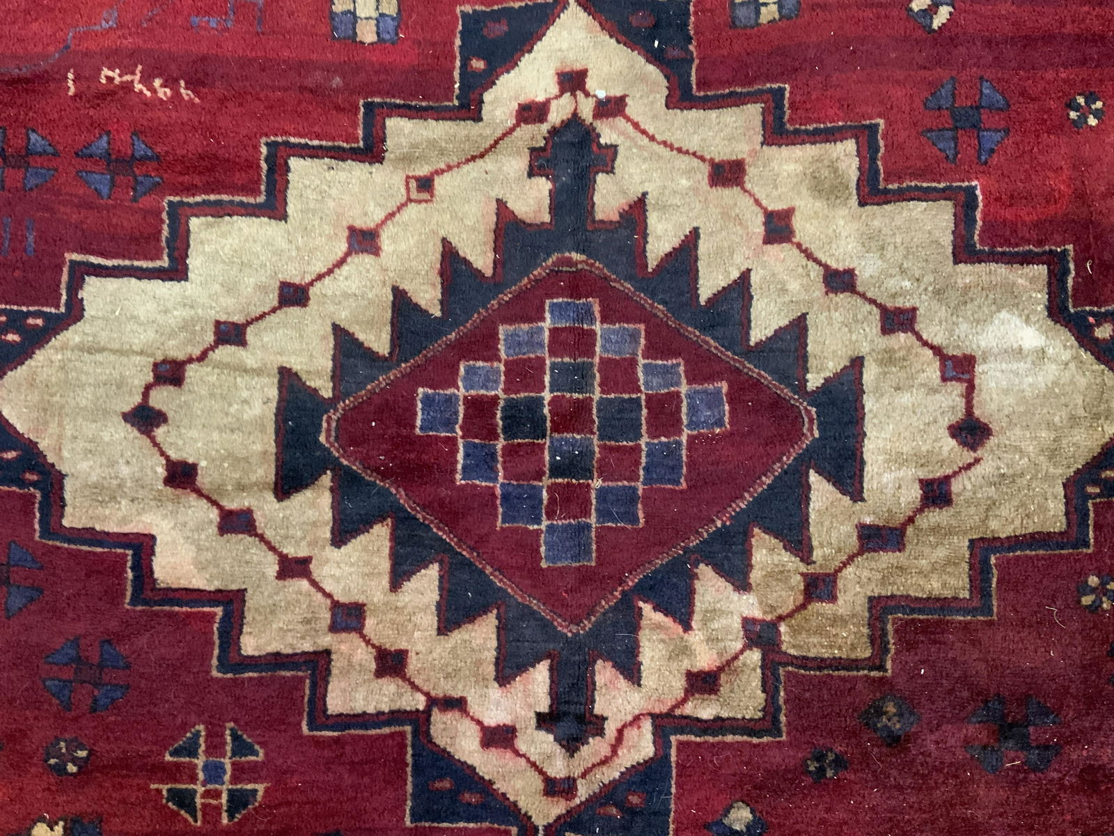 Vintage Fringed Persian Rug (1 of 6)