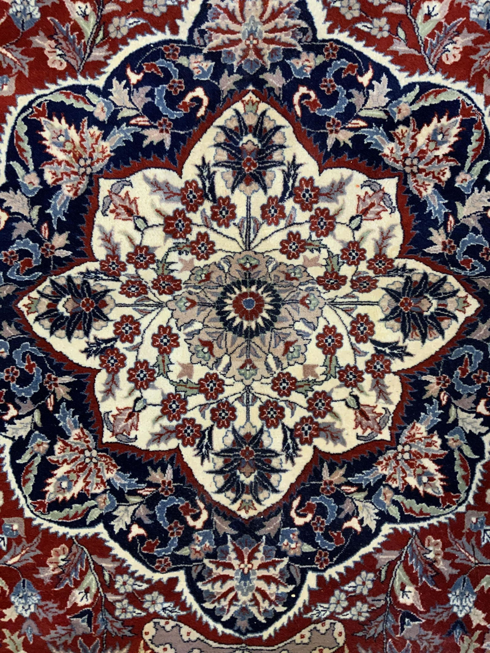 Fringed Wool Oriental Rug (1 of 6)