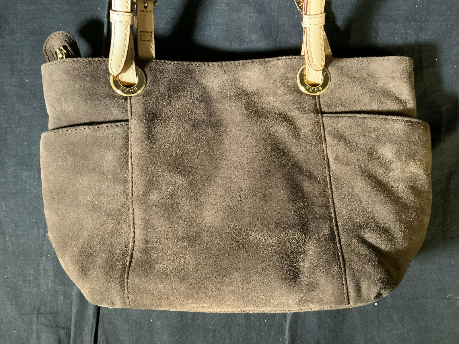 MICHAEL KORS Suede Handbag (1 of 7)