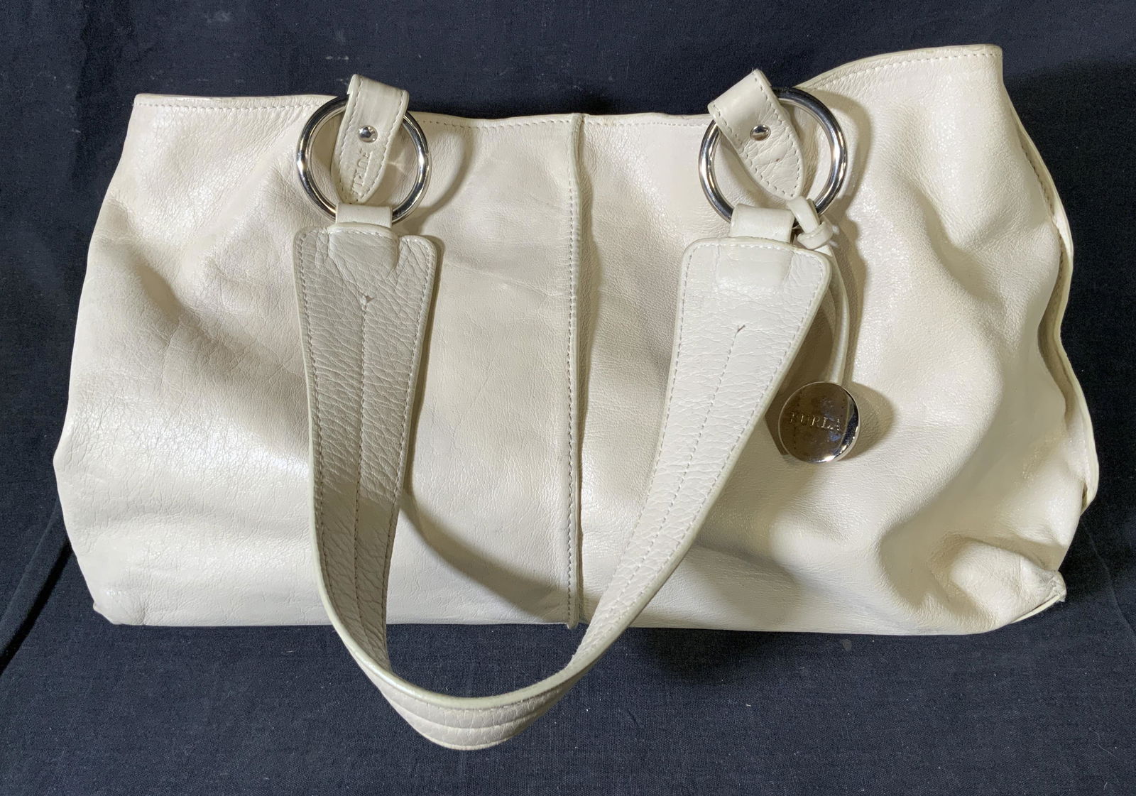 FURLA Leather Handbag (1 of 8)