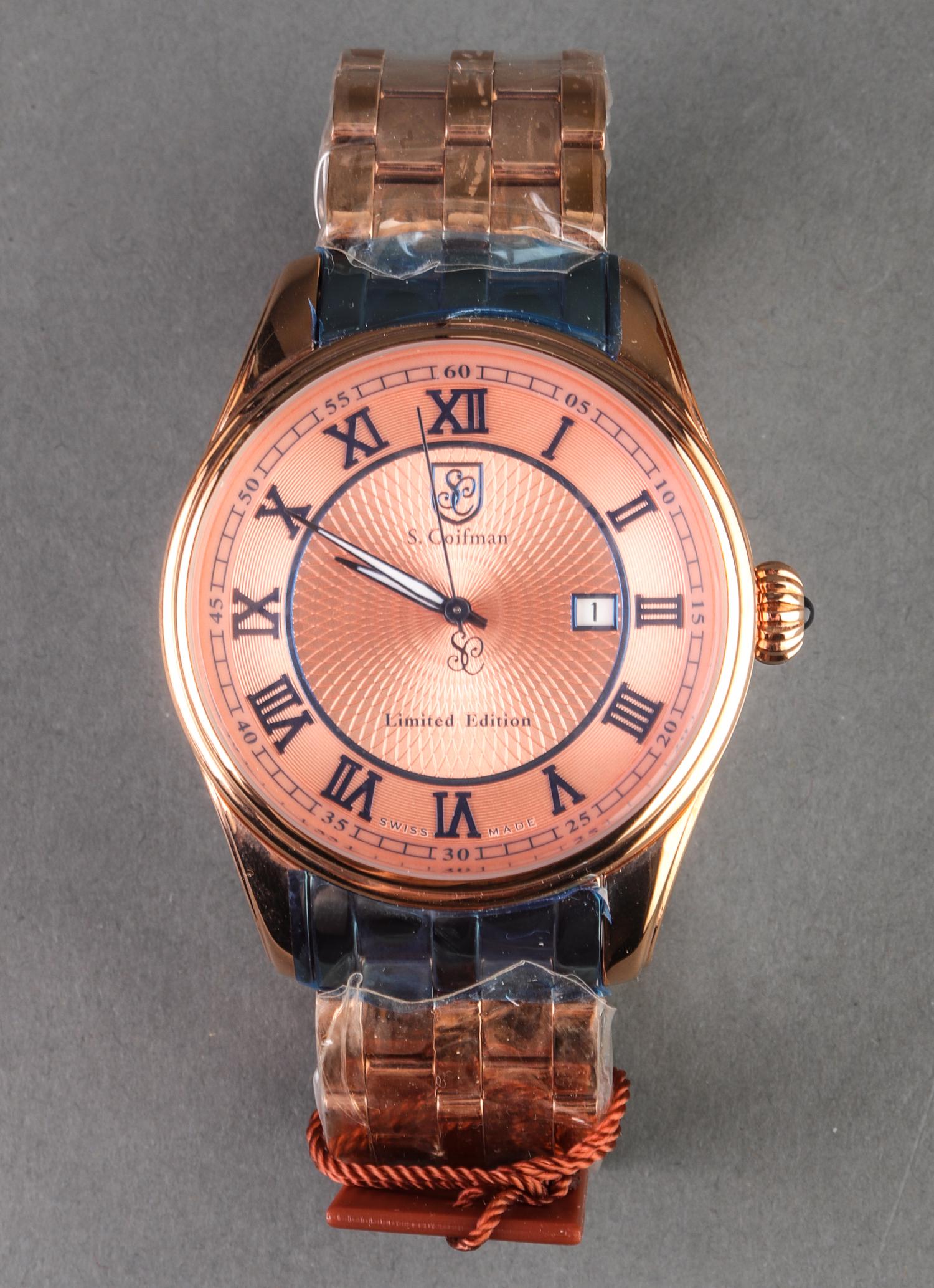 S. Coifman Limited Edition Stainless Steel Watch (1 of 6)