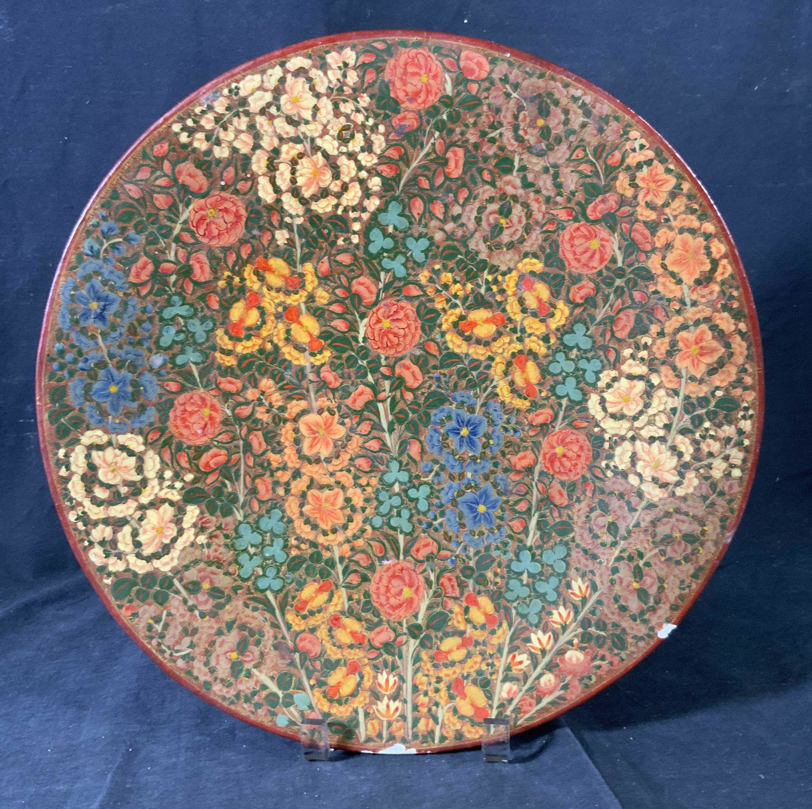 Hand Painted Wooden Plate (1 of 4)