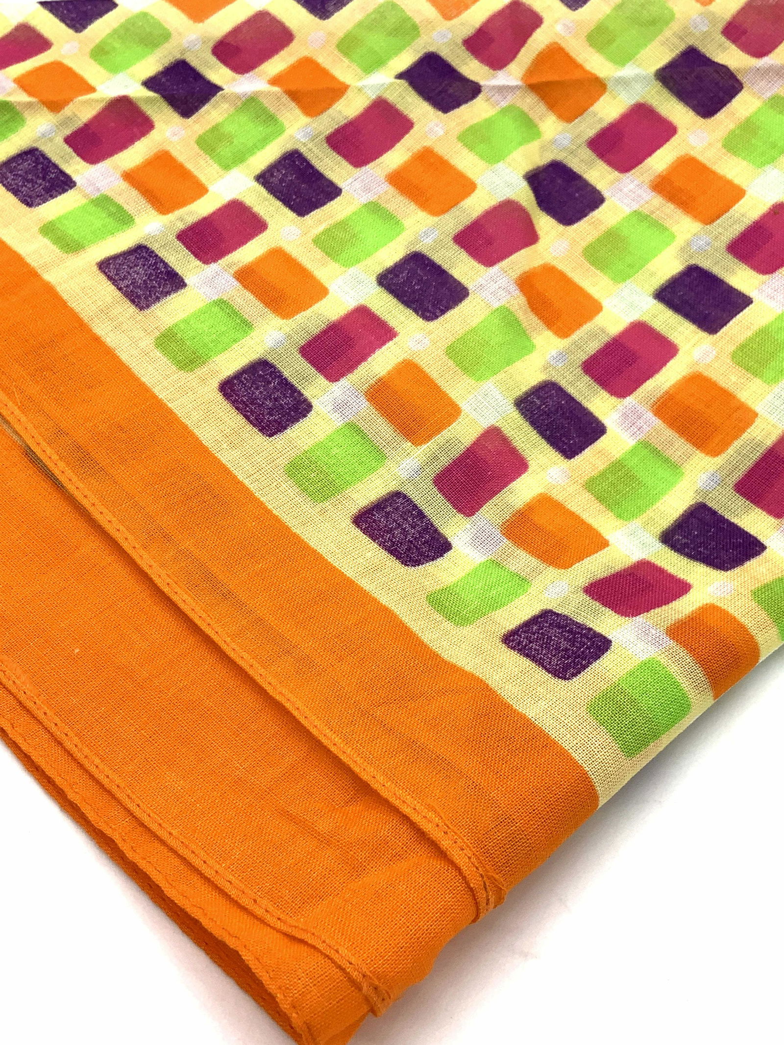 Multi Chrome Patterned Cotton Scarf (1 of 6)