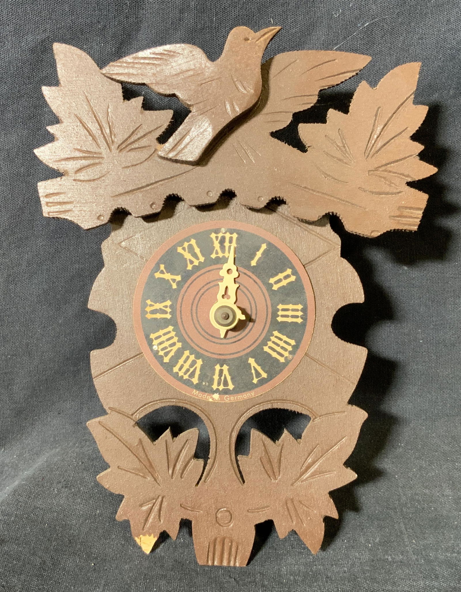 German Blackforest style Wooden Clock (1 of 8)