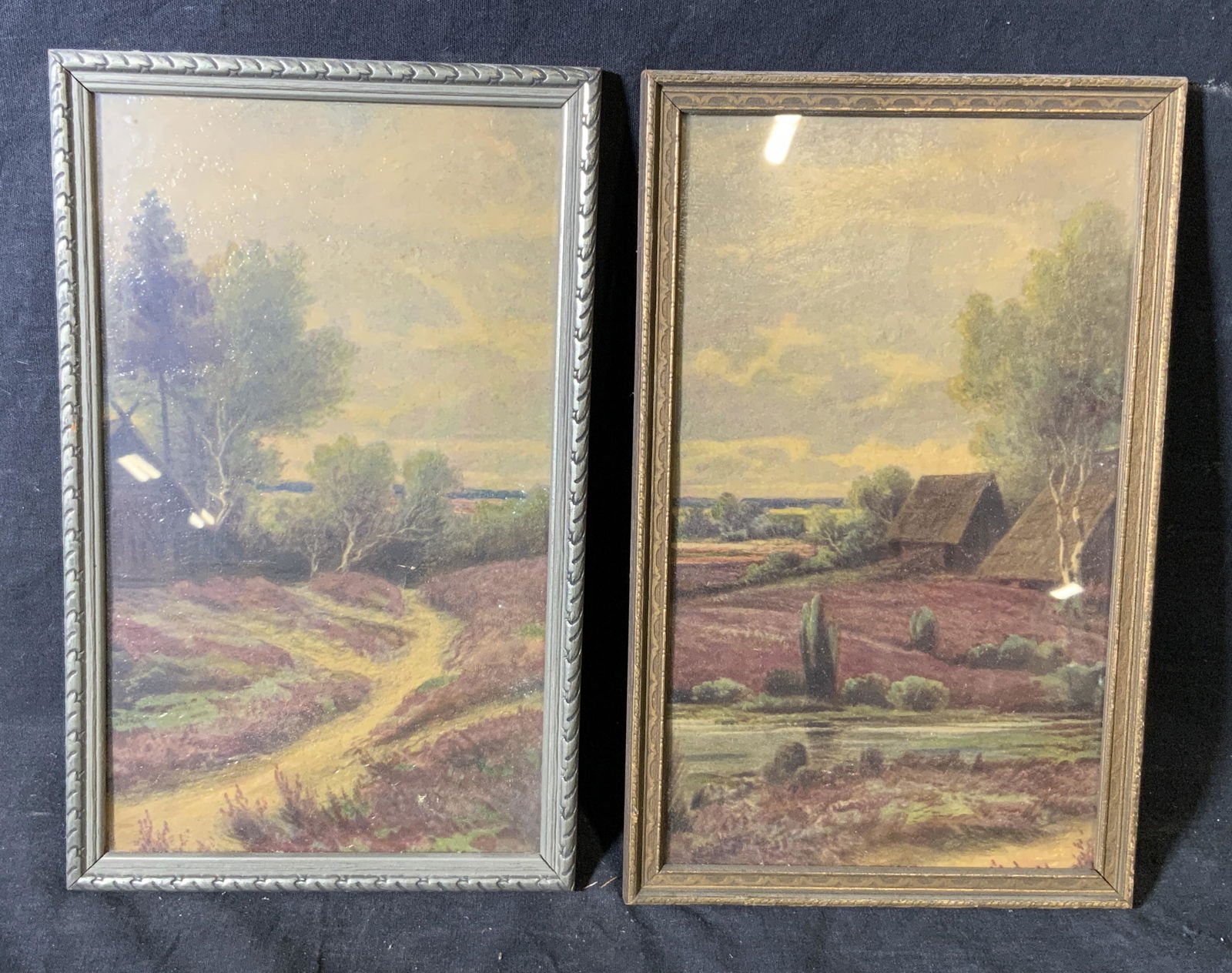 Pair Offset Lithograph Landscapes Artwork (1 of 7)