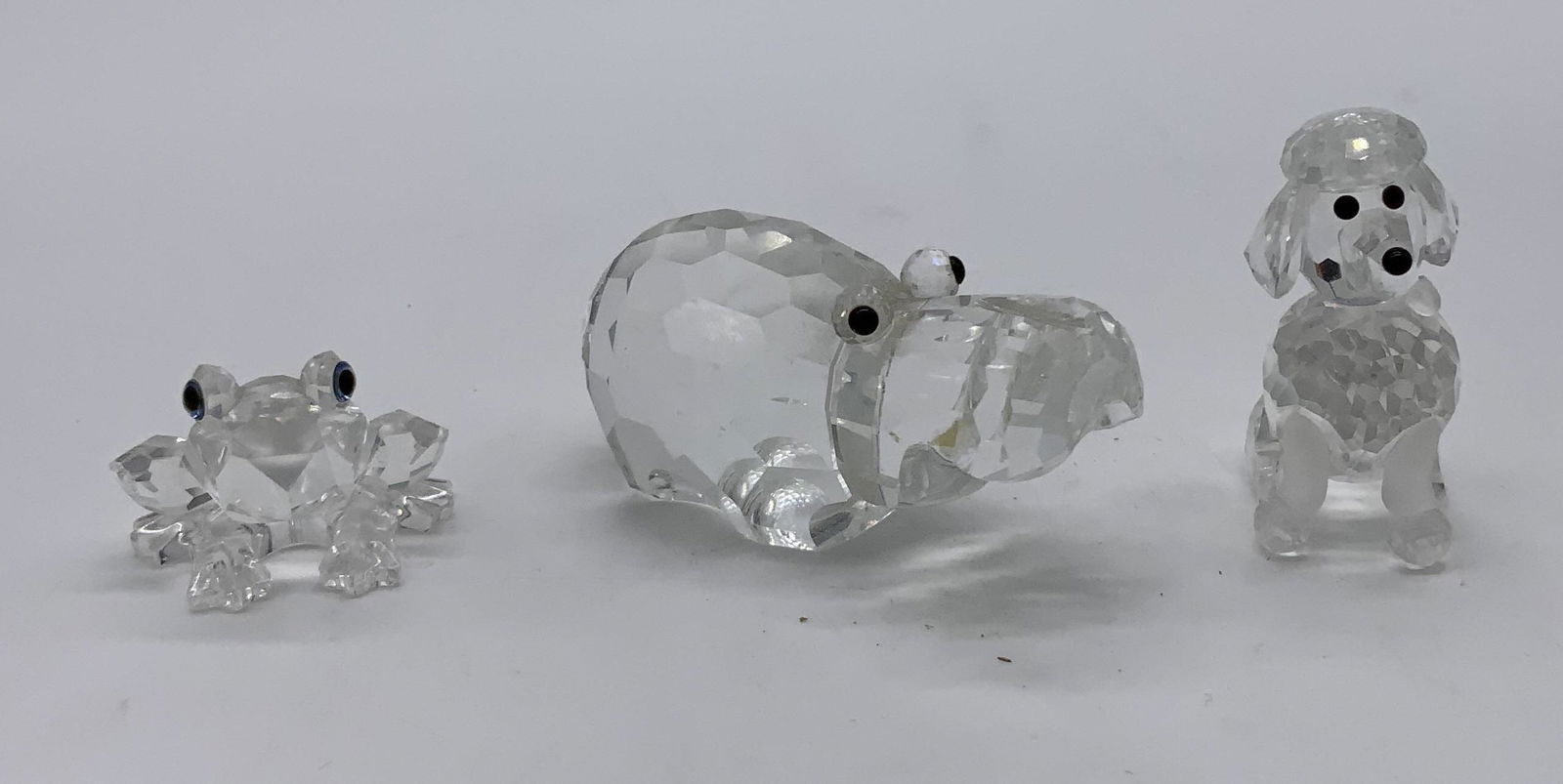 Lot 3 SWAROVSKI Crystal Animal Figurines (1 of 9)