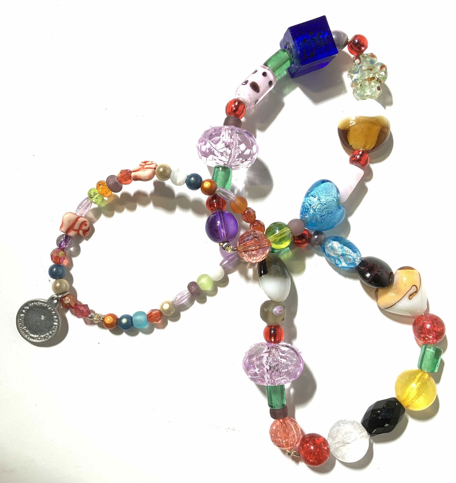 Chunky Mixed Bead Bracelet Set, Costume Jewelry (1 of 5)