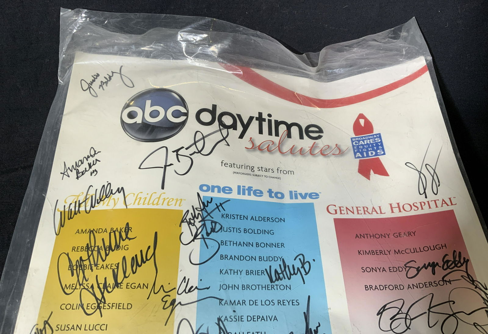 Signed ABC Daytime Salutes (1 of 7)