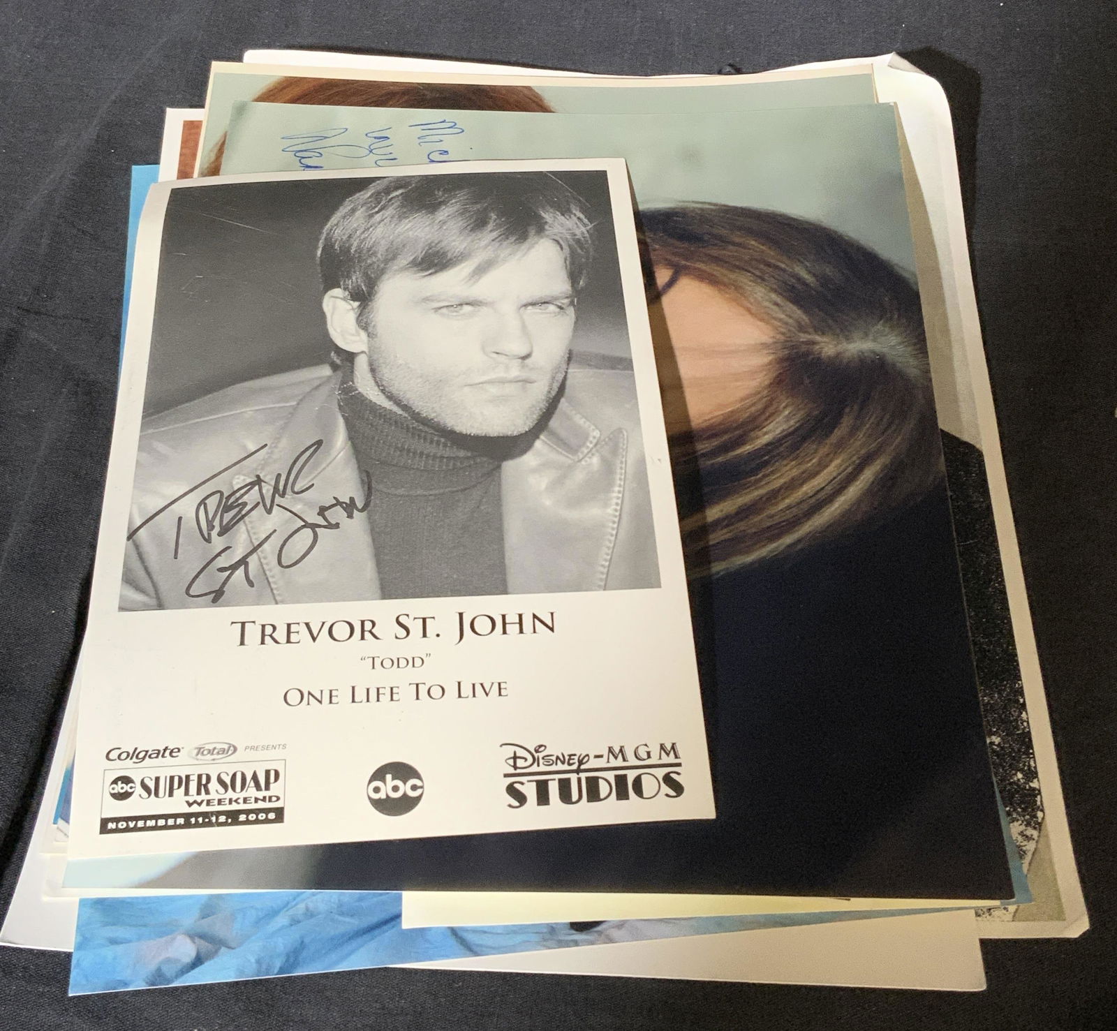 Group Lot 13 Signed Daytime Soap Opera Photos (1 of 10)
