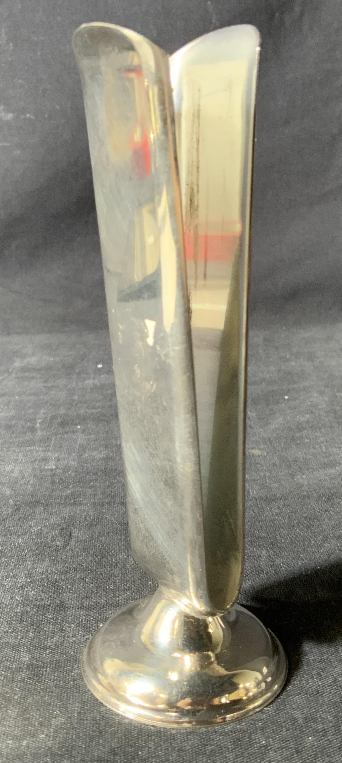 Silver Plated Bud Vase Holder, Germany (1 of 6)