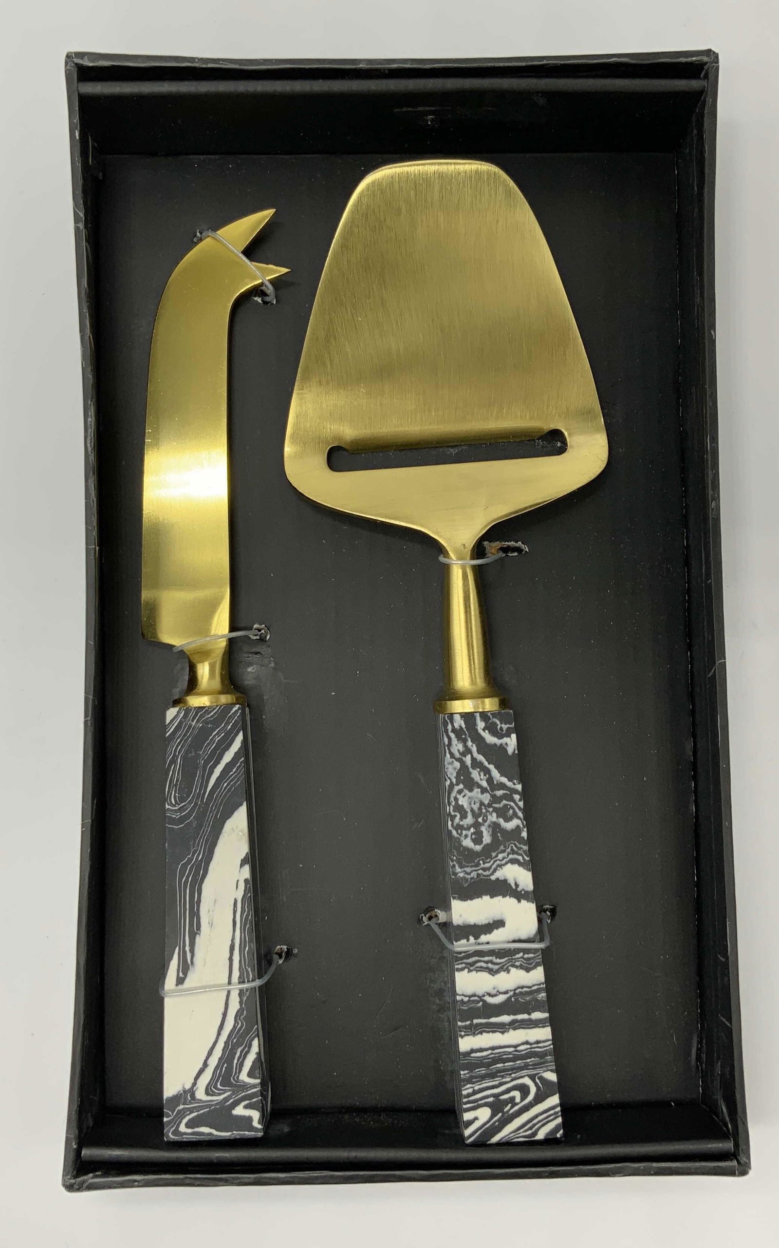 TOZAI HOME Stone Stainless Steel Cheese Knife Set (1 of 4)