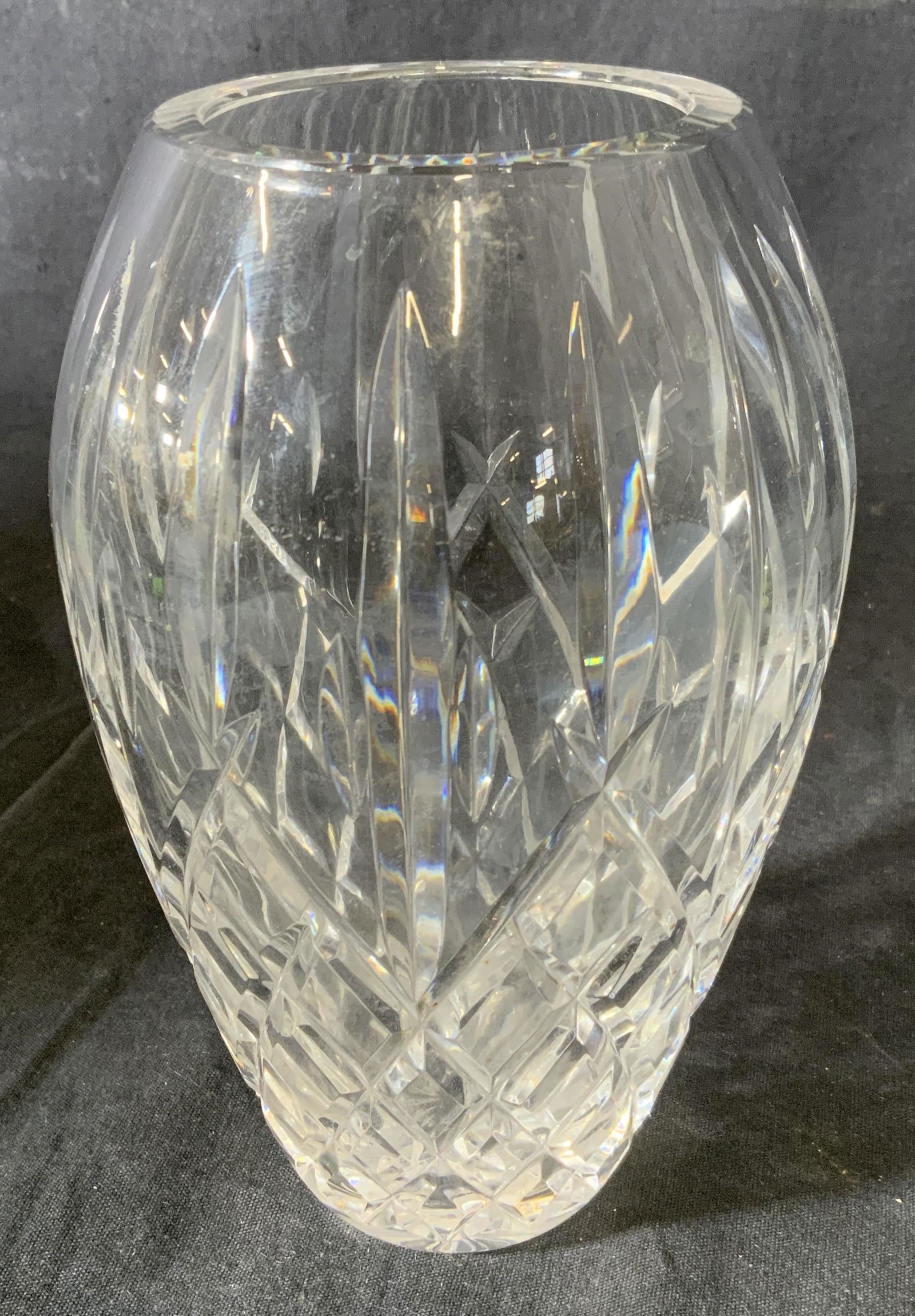 Cut Glass Vase (1 of 5)