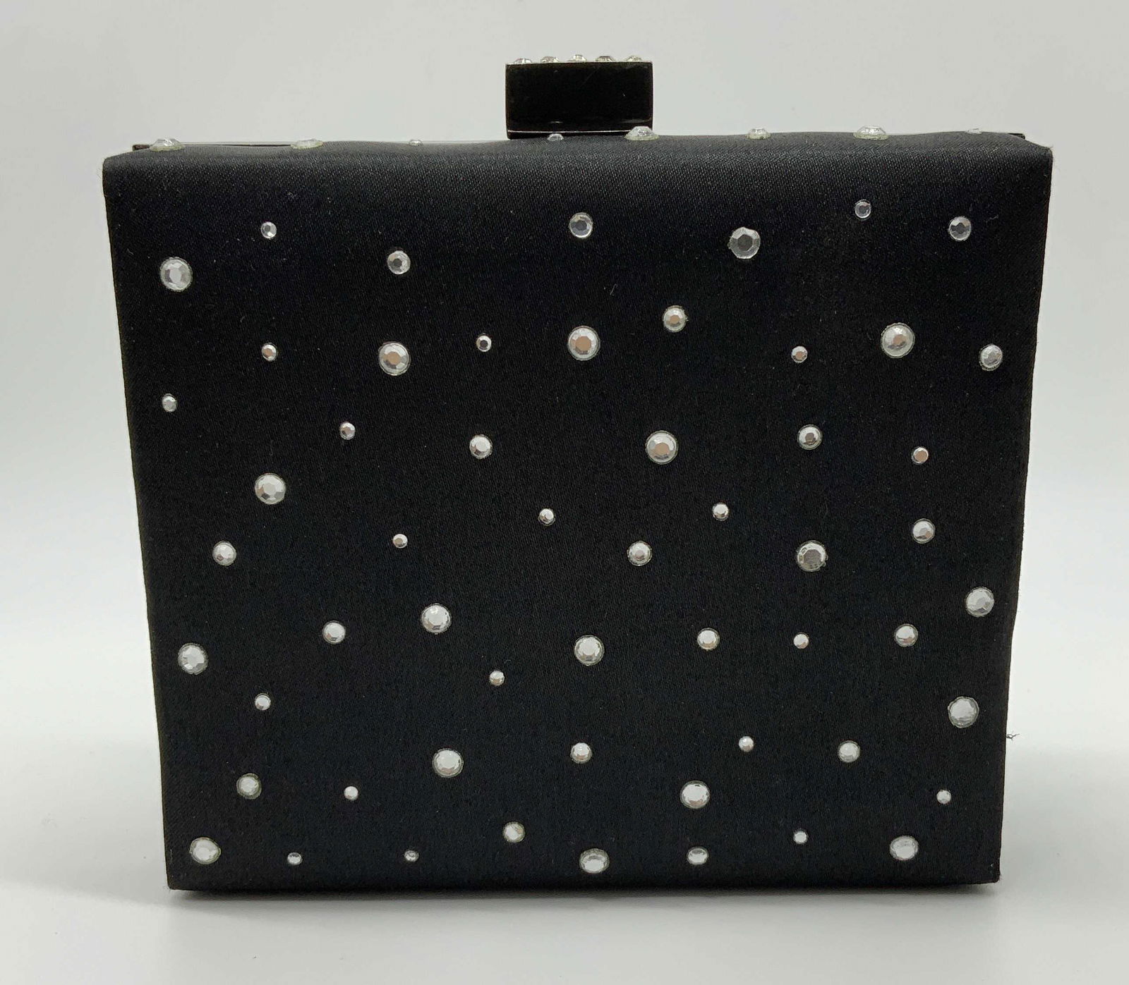 Sequined Black Minaudière (1 of 7)
