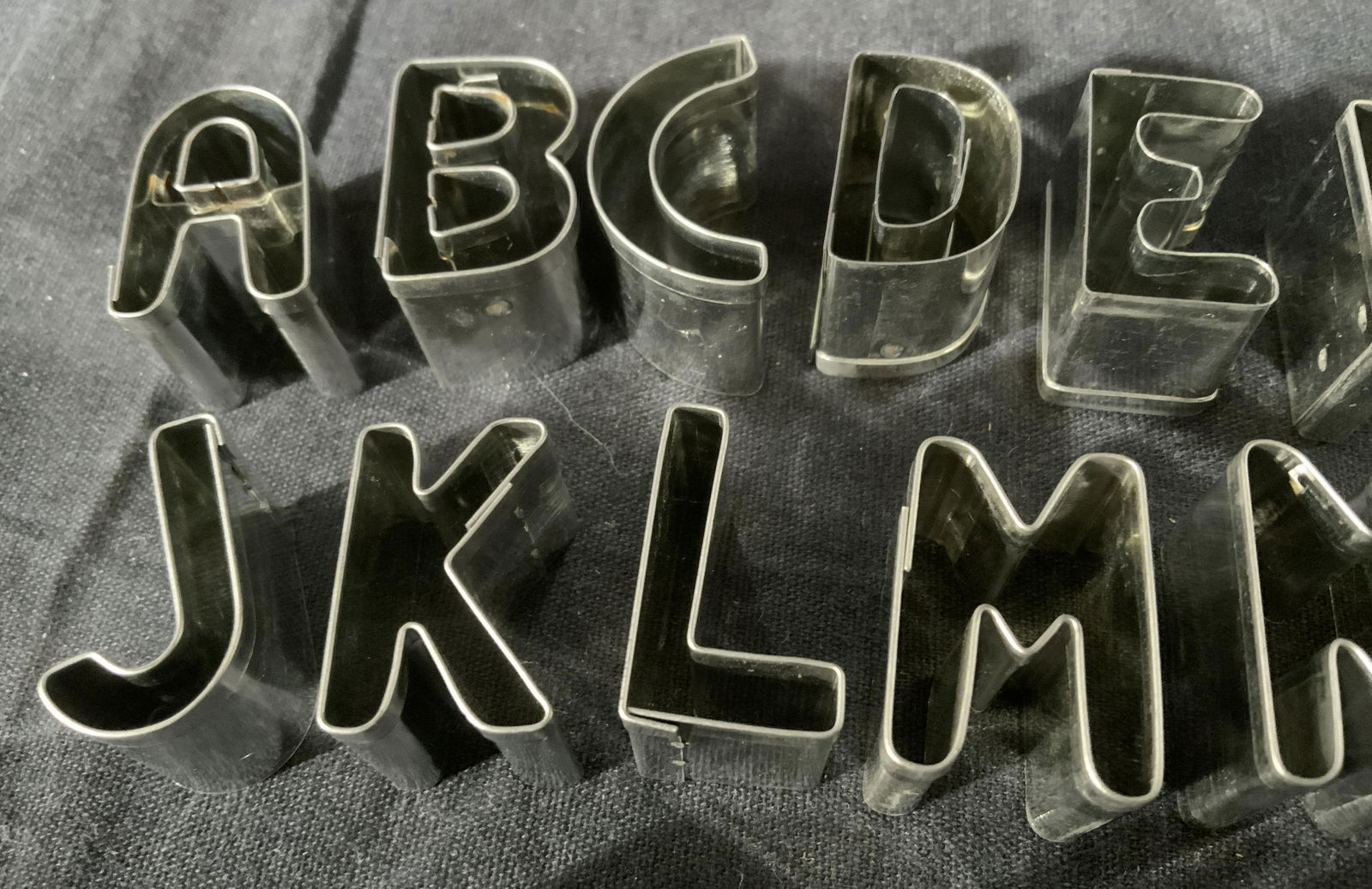 ATECO Alphabet Cookie Cutter Set (1 of 7)