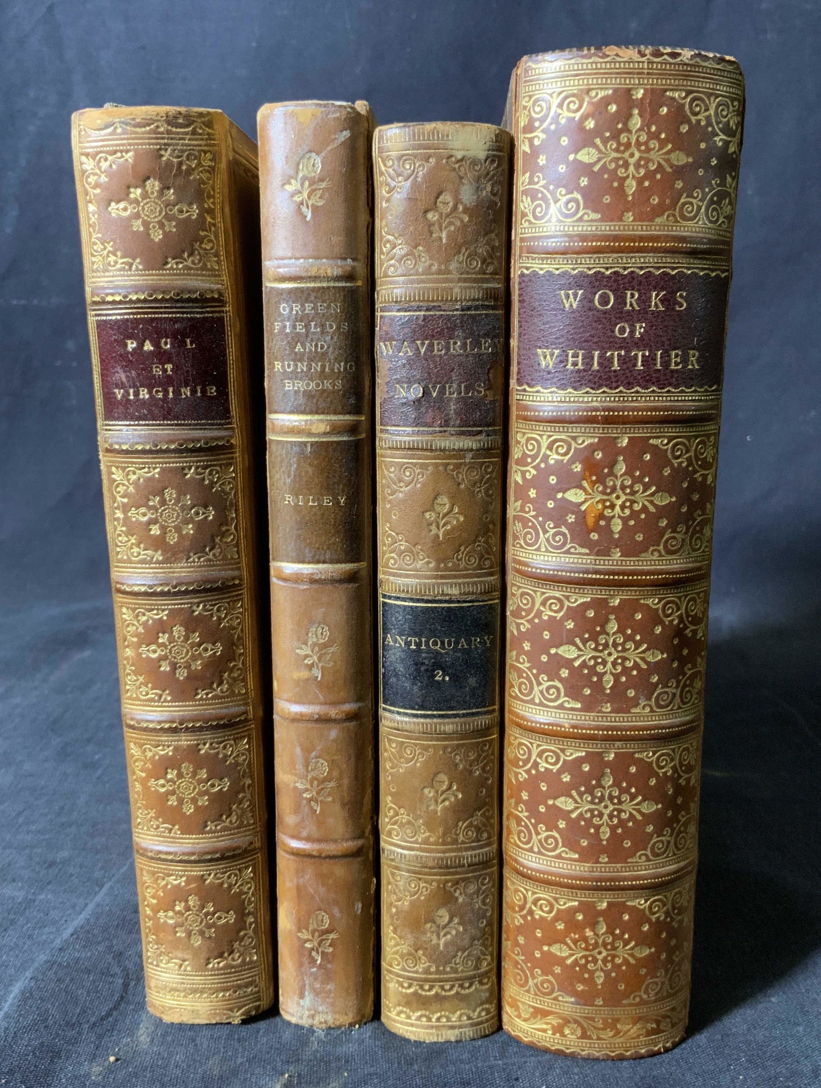 Lot 4 Antique French and English Books (1 of 8)