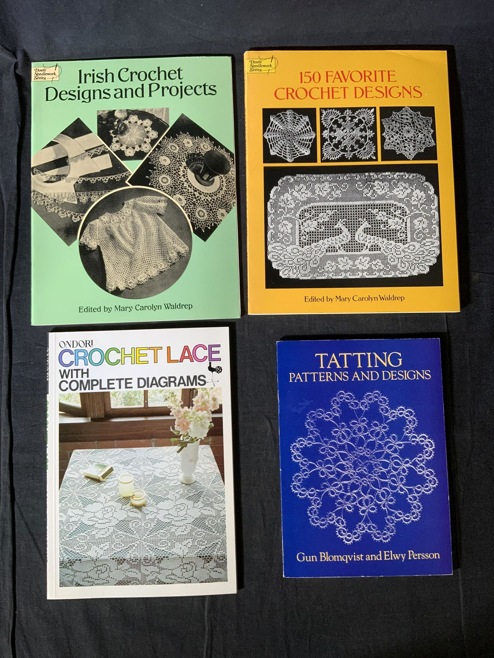 Lot 4 Crocheting & Tatting Books (1 of 6)