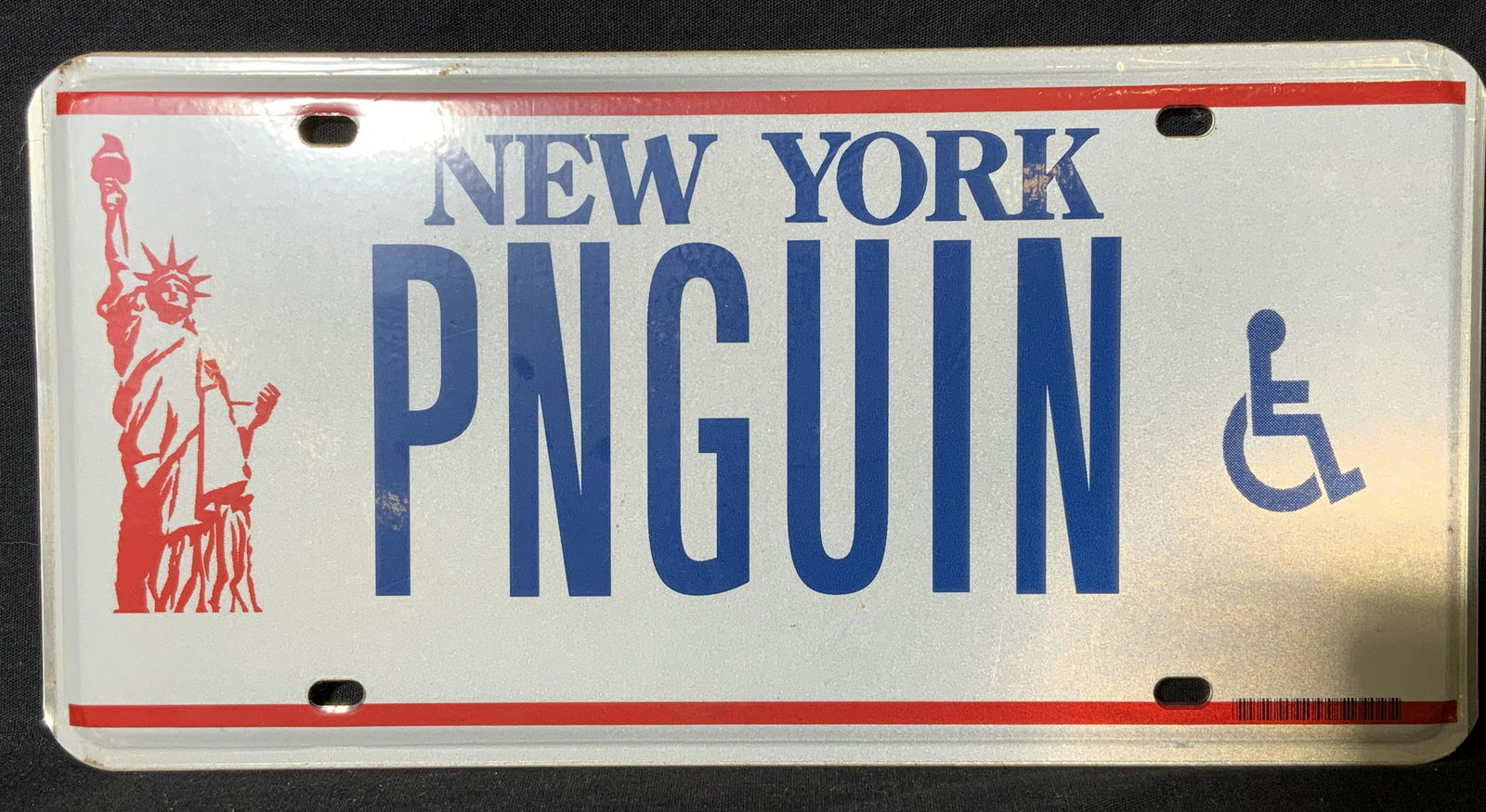 Group Lot 2 Penguin License Plates (1 of 4)
